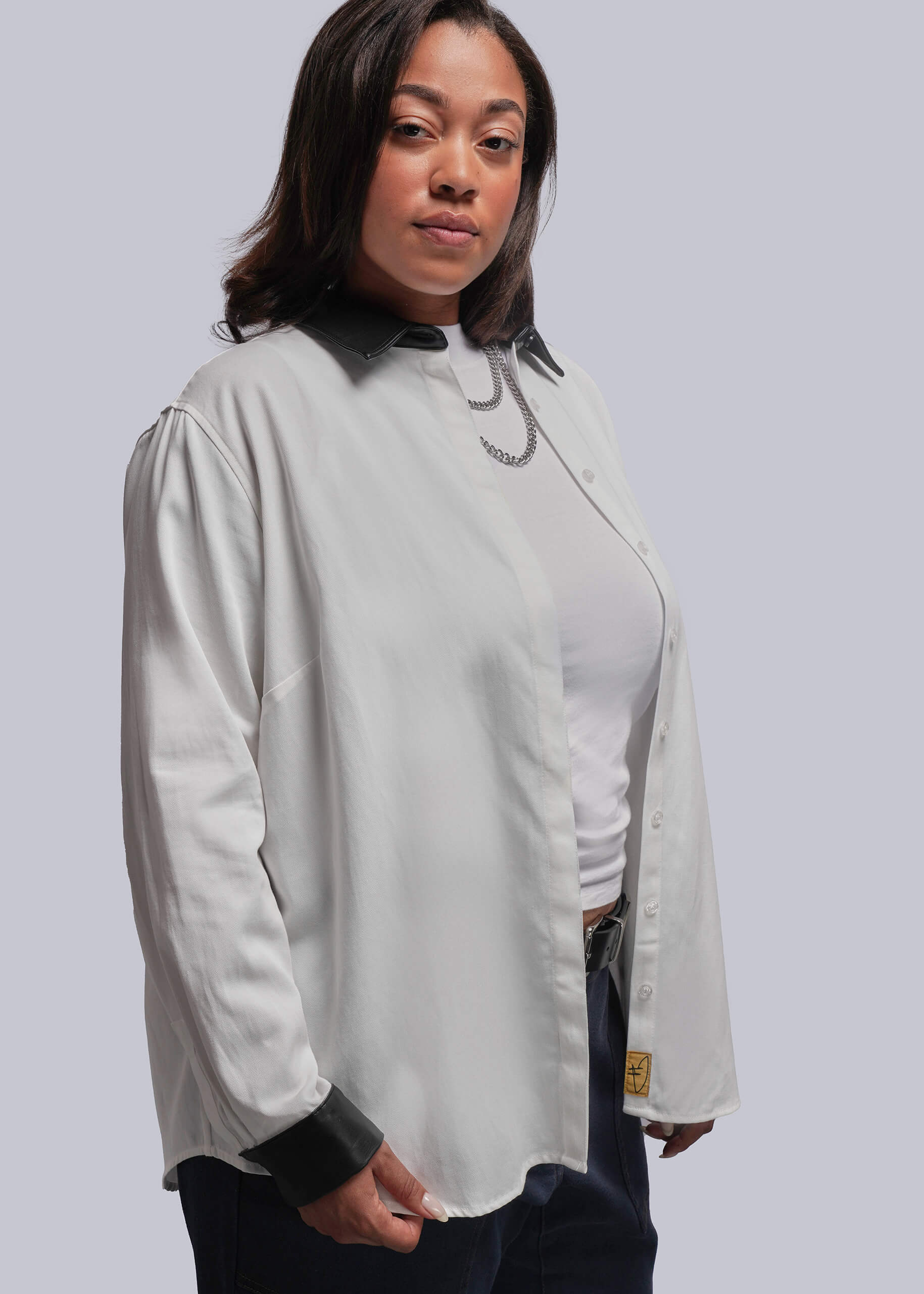 Debbie Harry X Wildfang Long Sleeve Button Up - Image 11