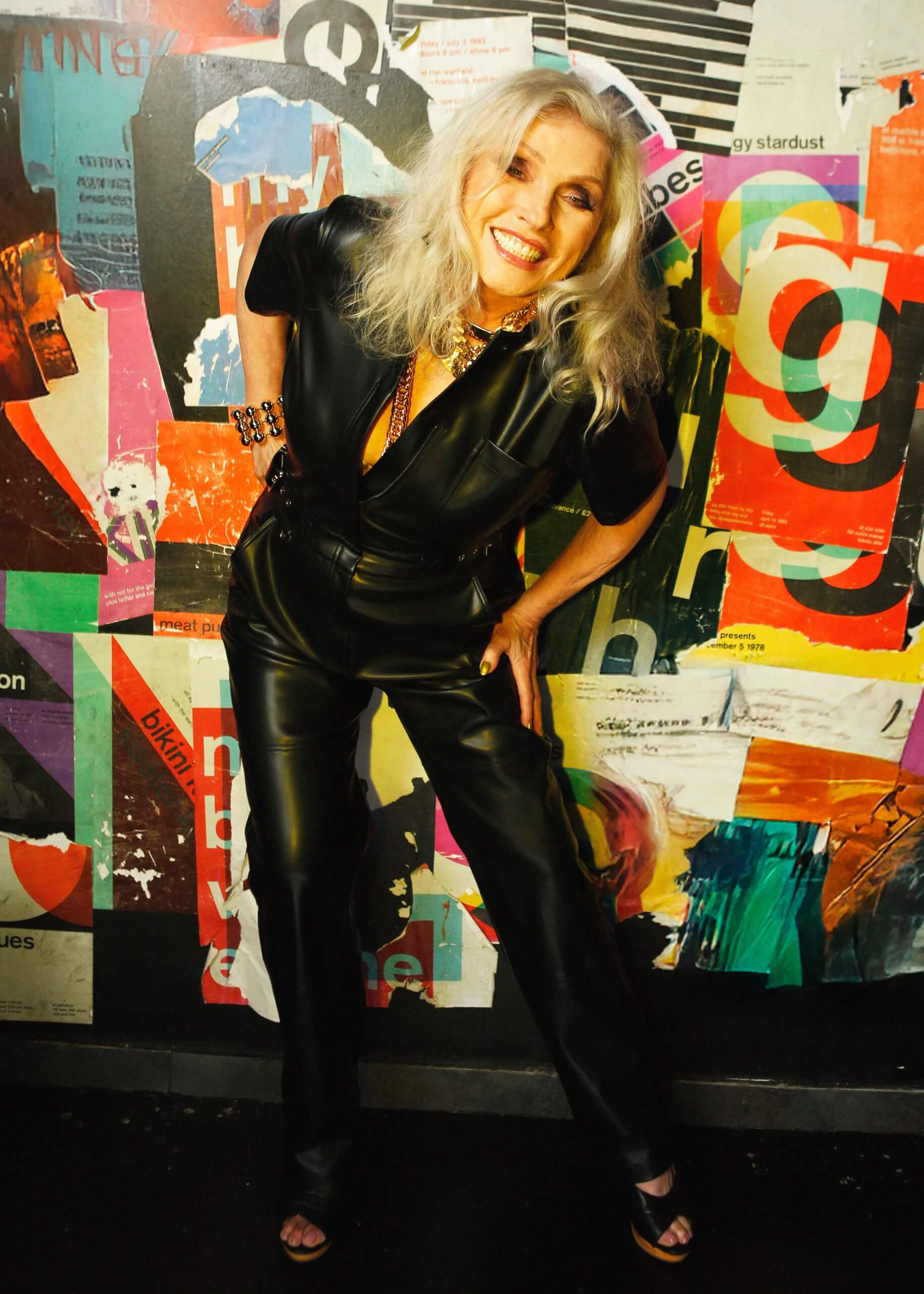 Debbie Harry X Wildfang Vegan Leather High Waisted Coverall - Image 9