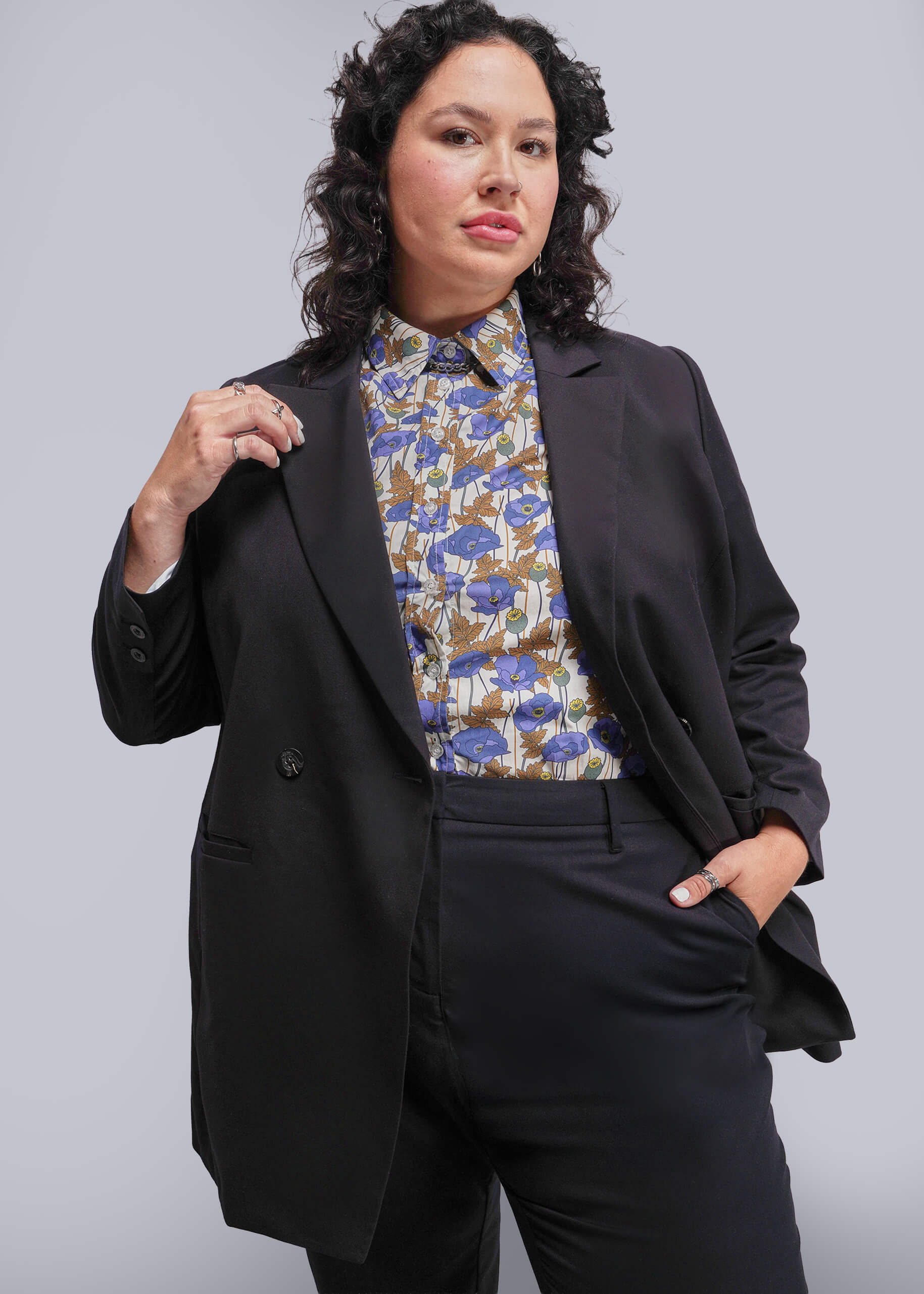 The Empower Double Breasted Blazer - Image 7