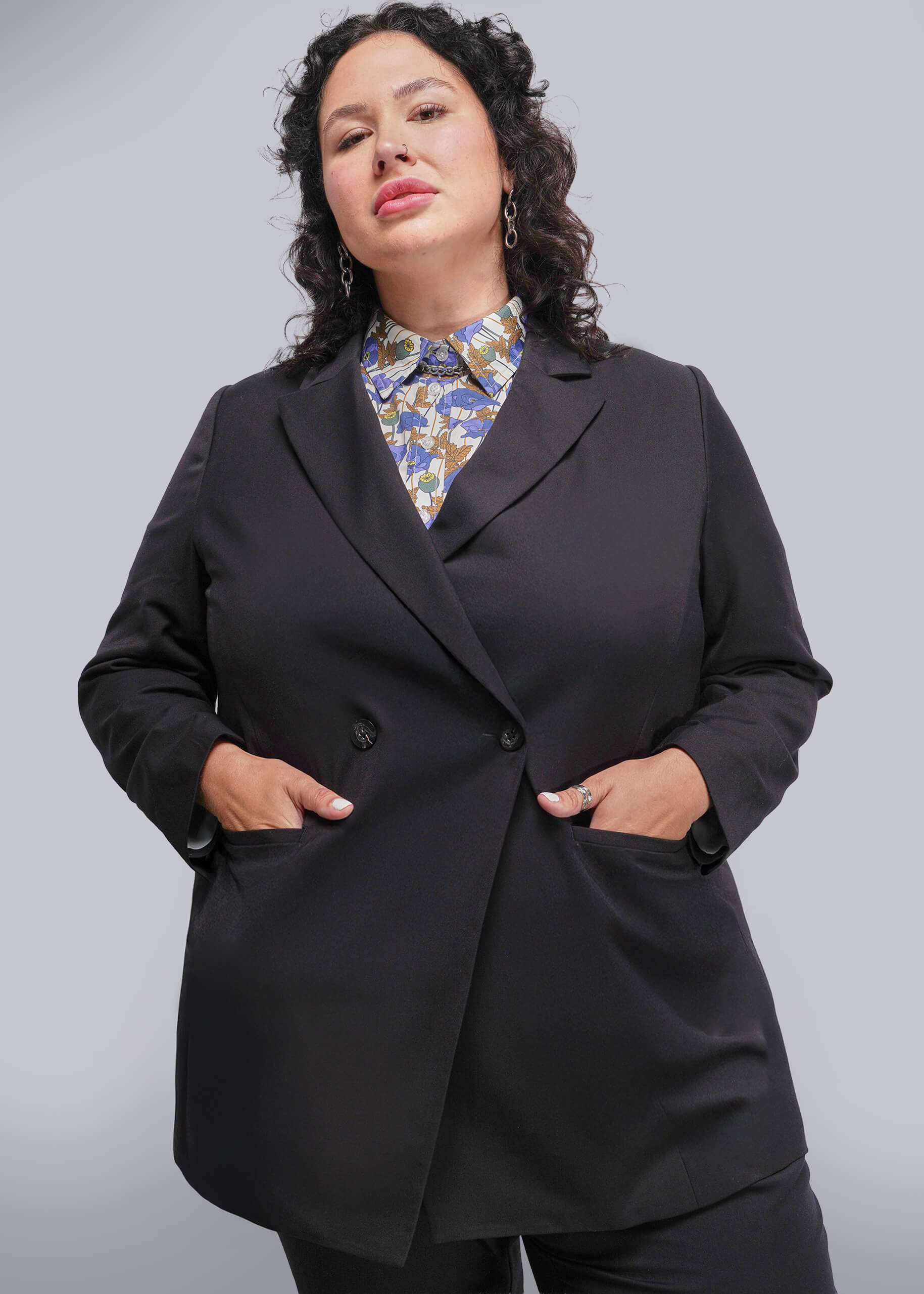The Empower Double Breasted Blazer - Image 9