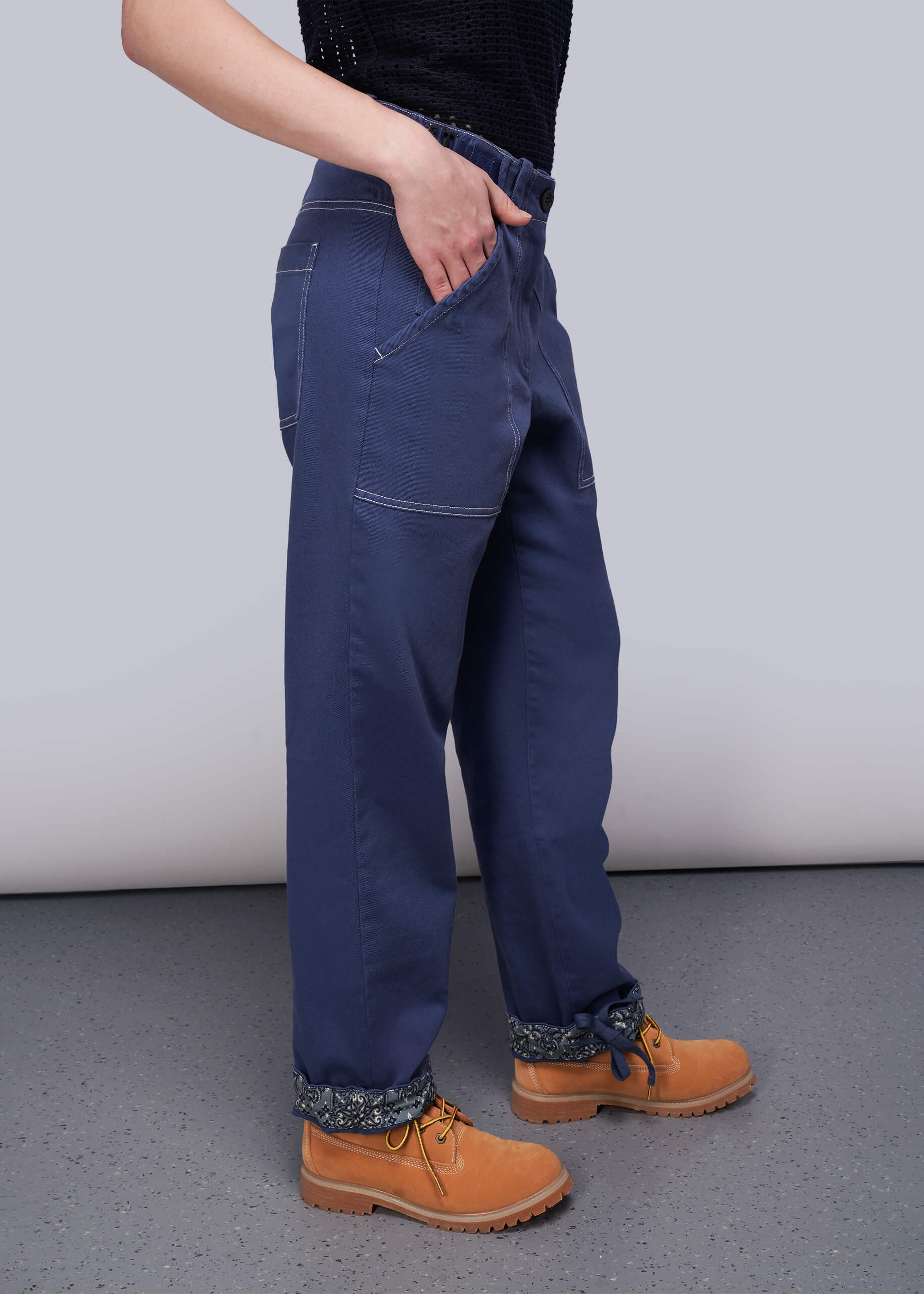 Juliette Lewis X Wildfang Denim Utility Pant - Image 10