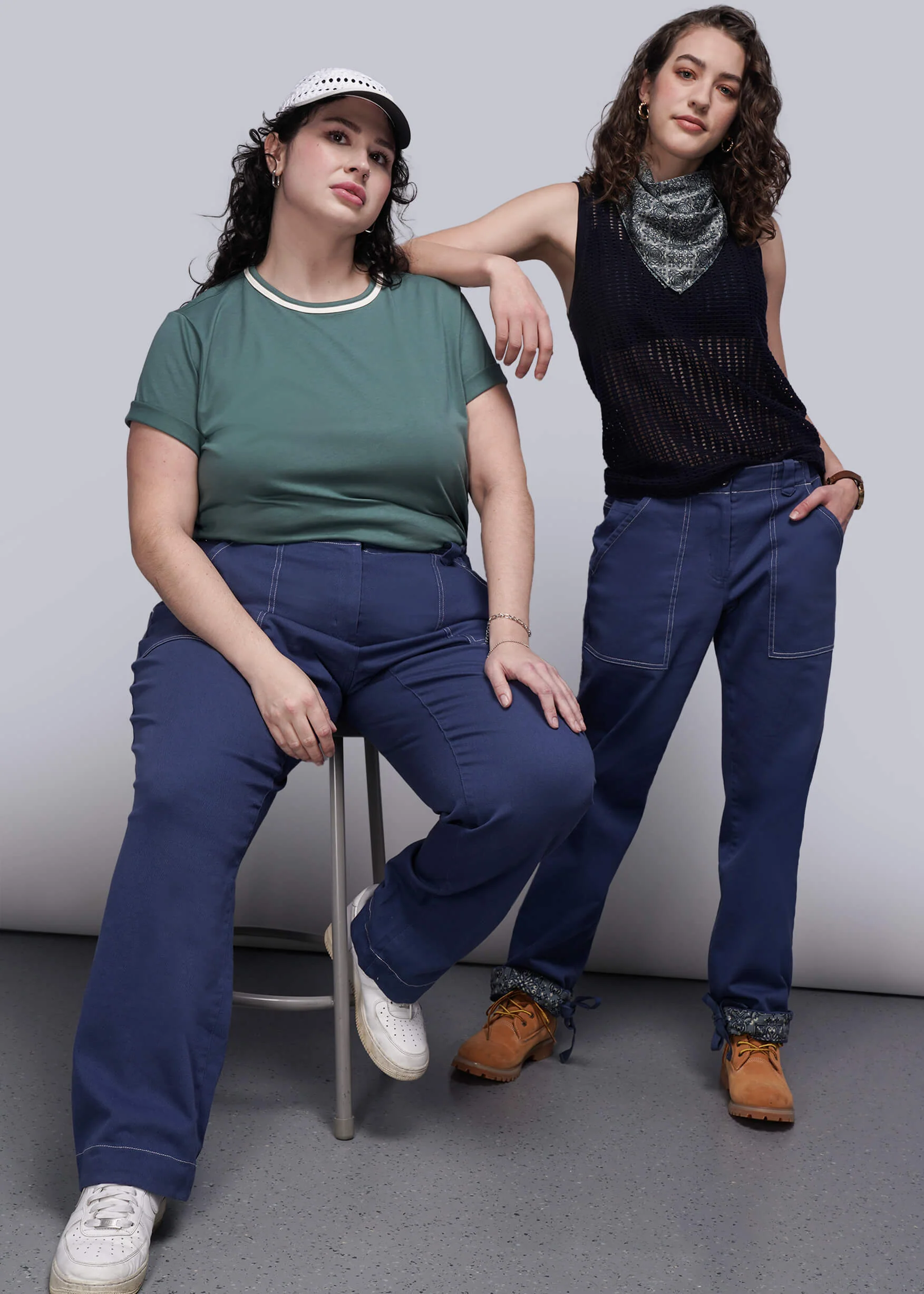 Juliette Lewis X Wildfang Denim Utility Pant - Image 3