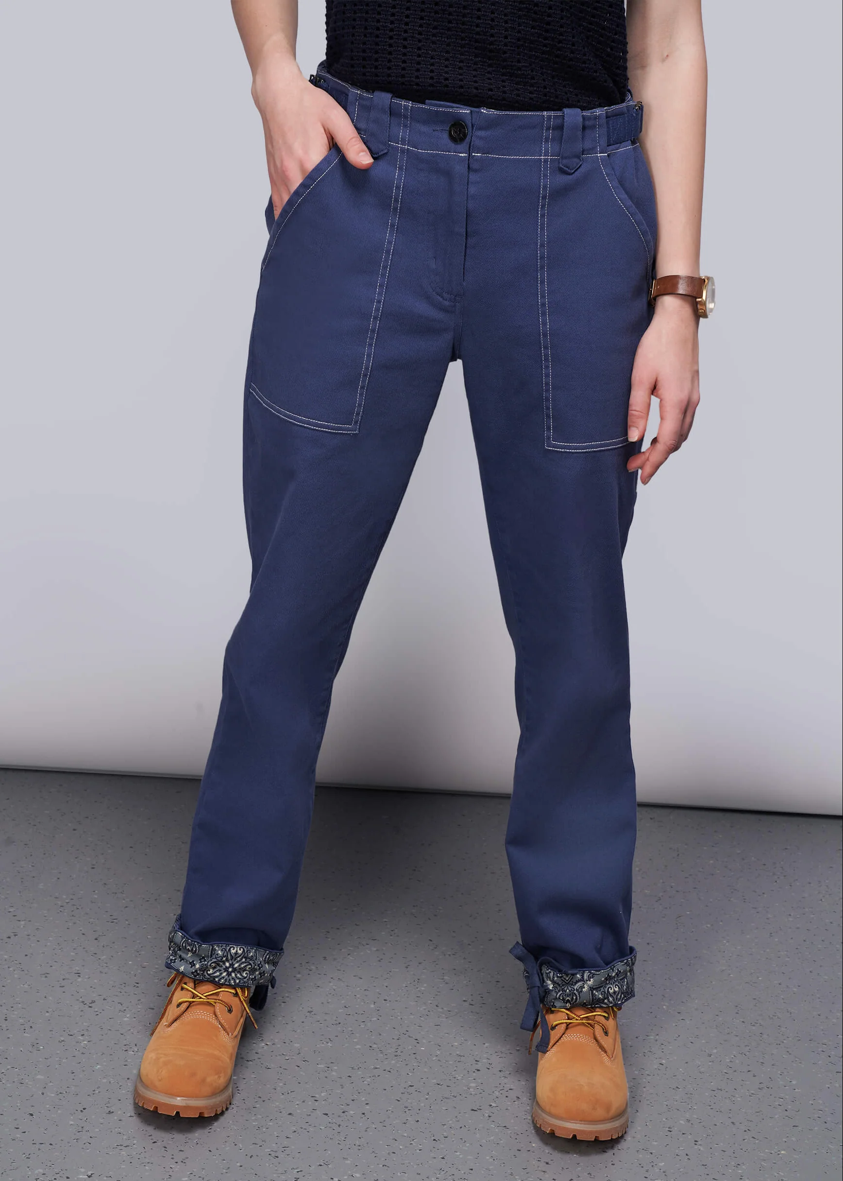 Juliette Lewis X Wildfang Denim Utility Pant - Image 8