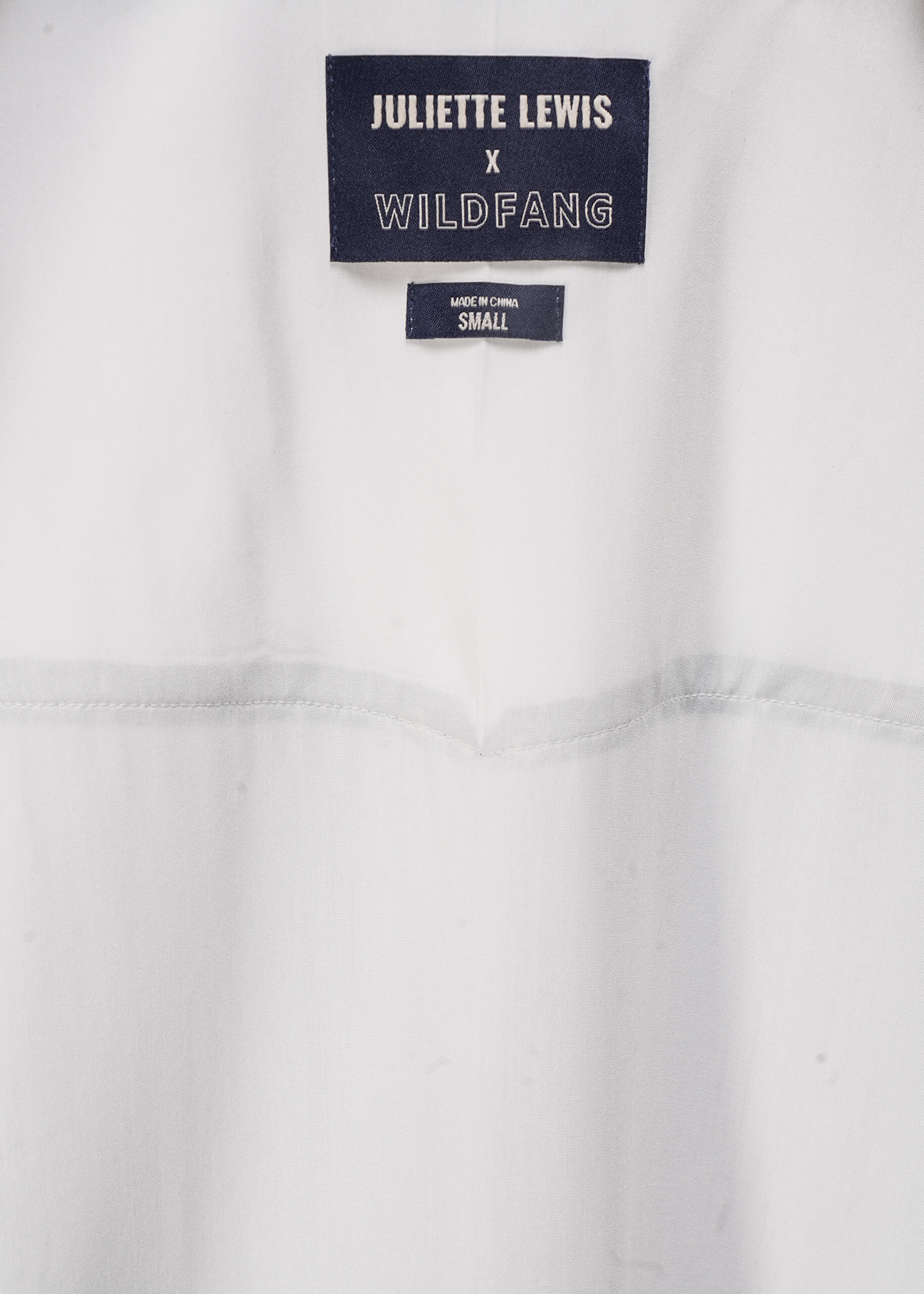 Juliette Lewis x Wildfang Long Sleeve Piped Button Up - Image 10