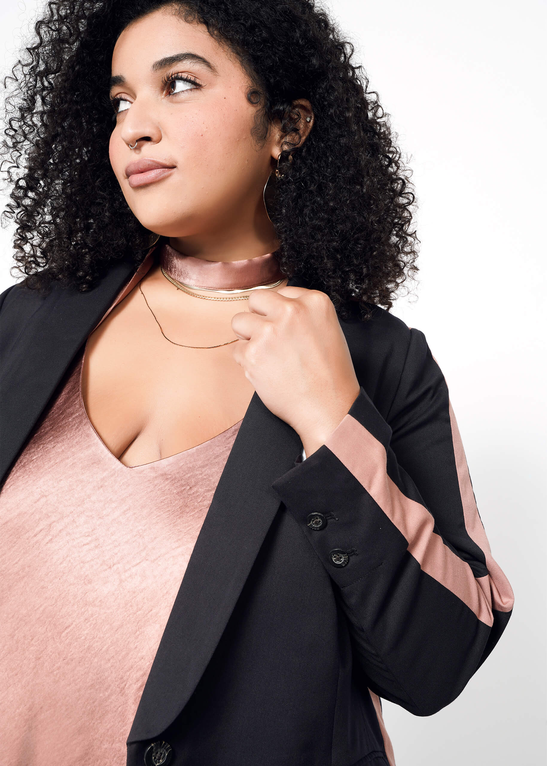 The Empower Colorblock Tux Blazer - Image 10