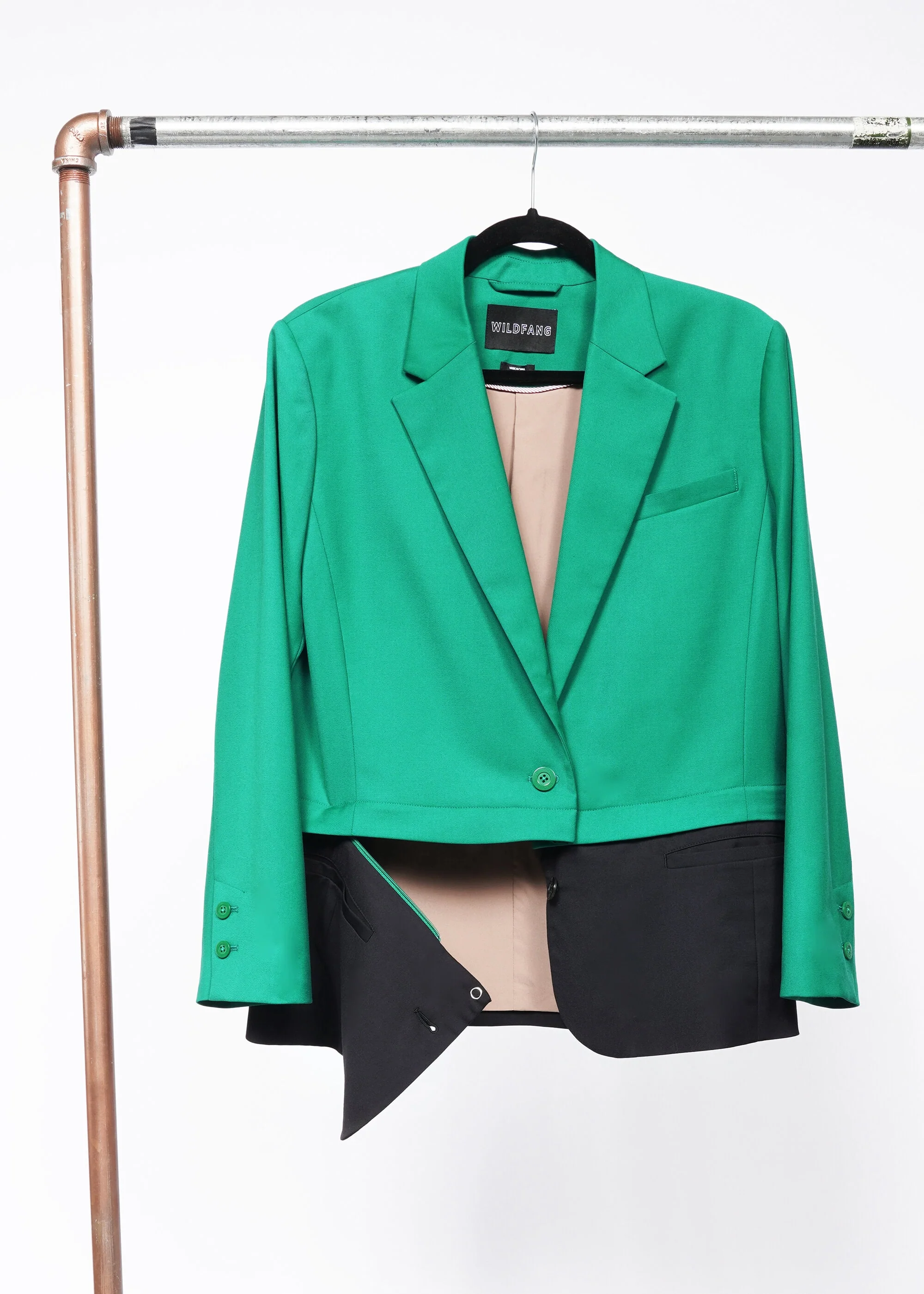 The Empower Cropped Convertible Blazer - Image 11