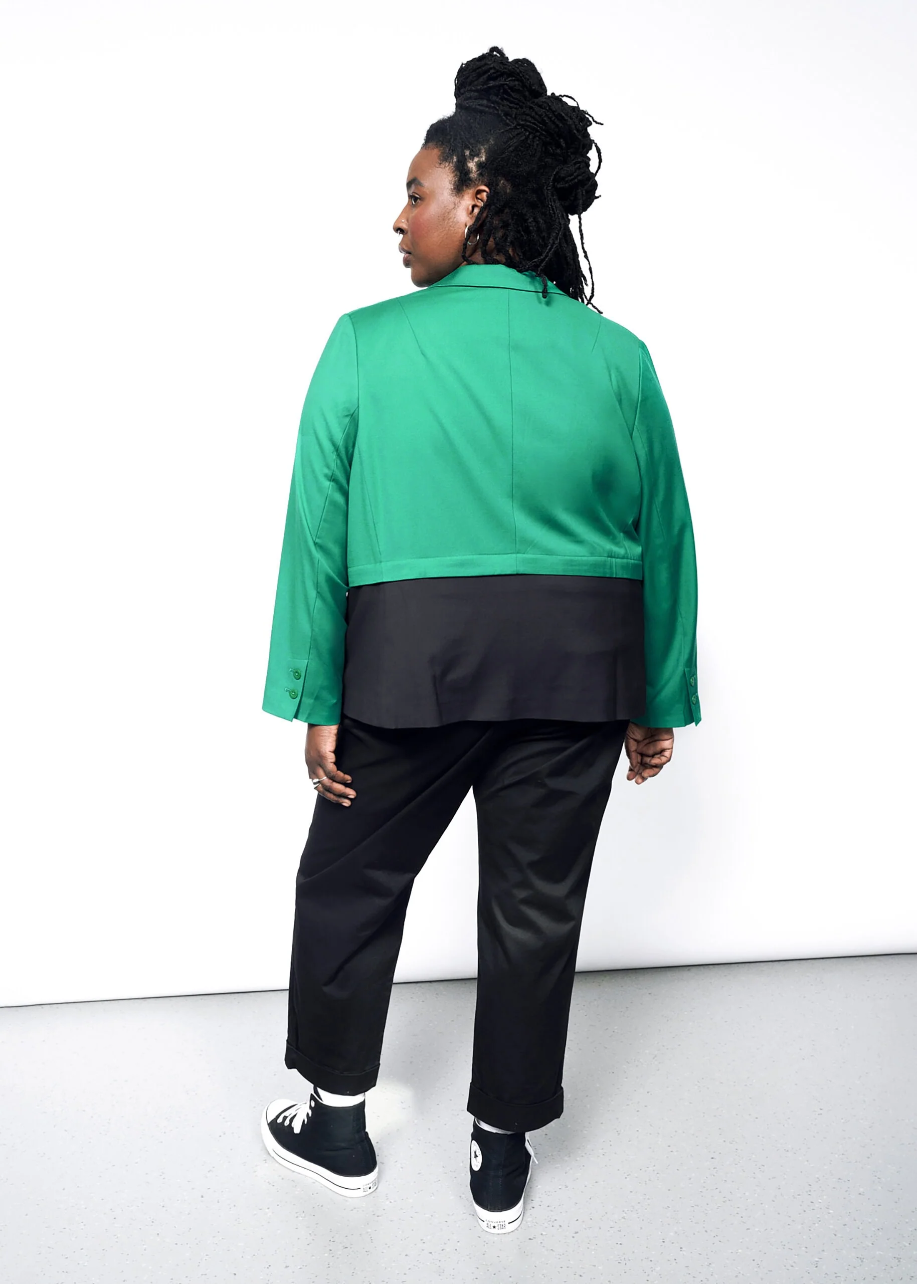 The Empower Cropped Convertible Blazer - Image 9