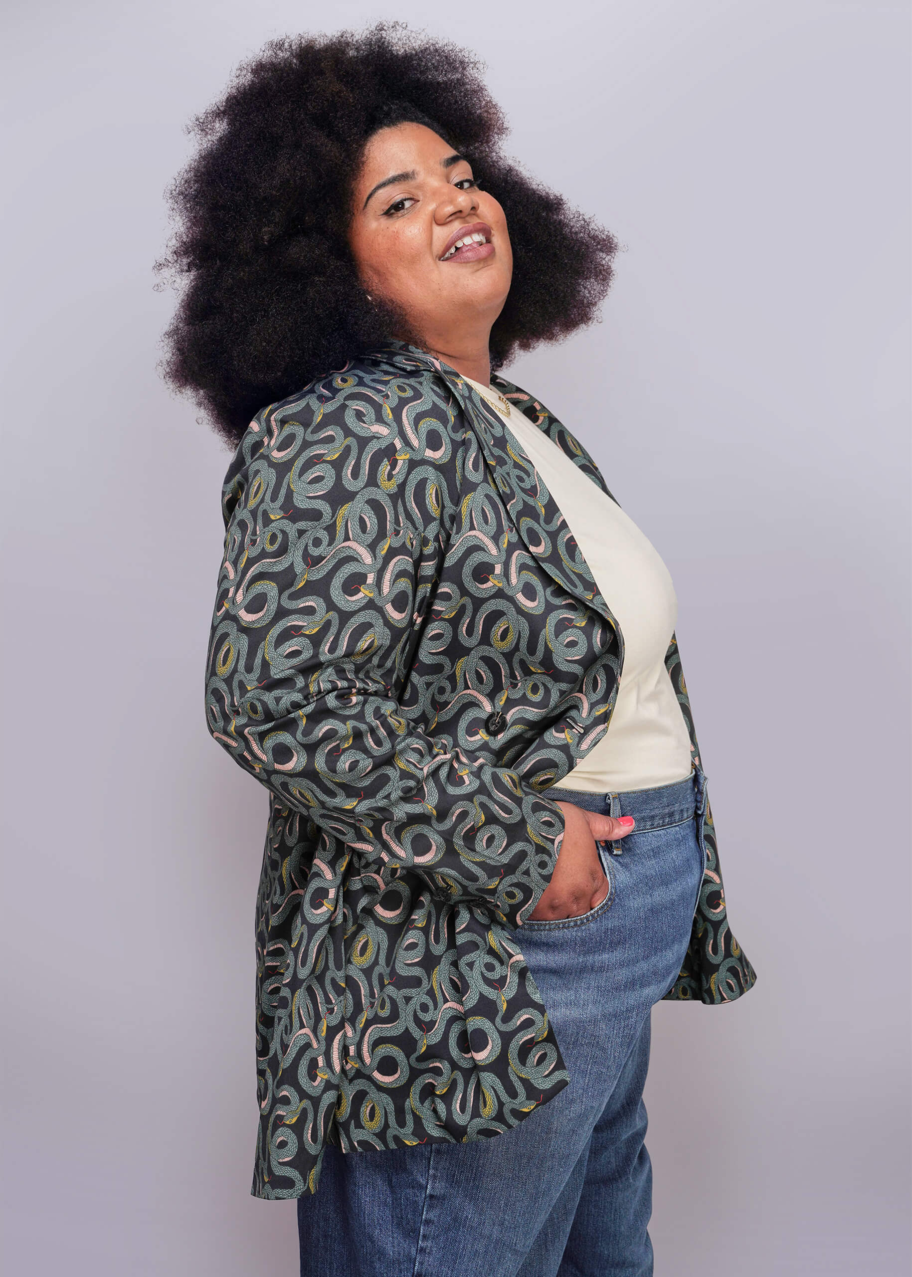 The Empower Double Breasted Blazer - Image 10