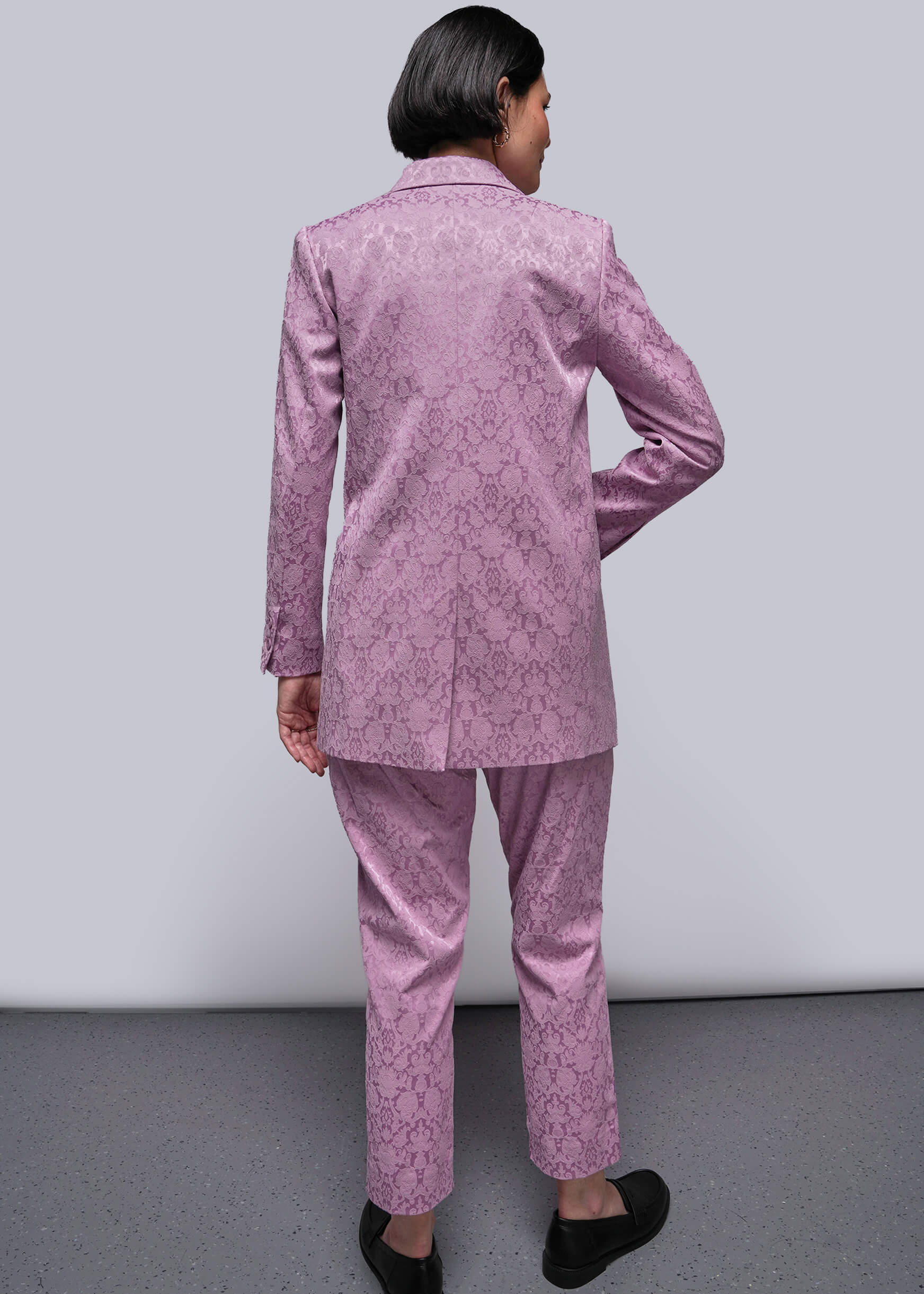 The Empower Jacquard Double Breasted Blazer - Image 6