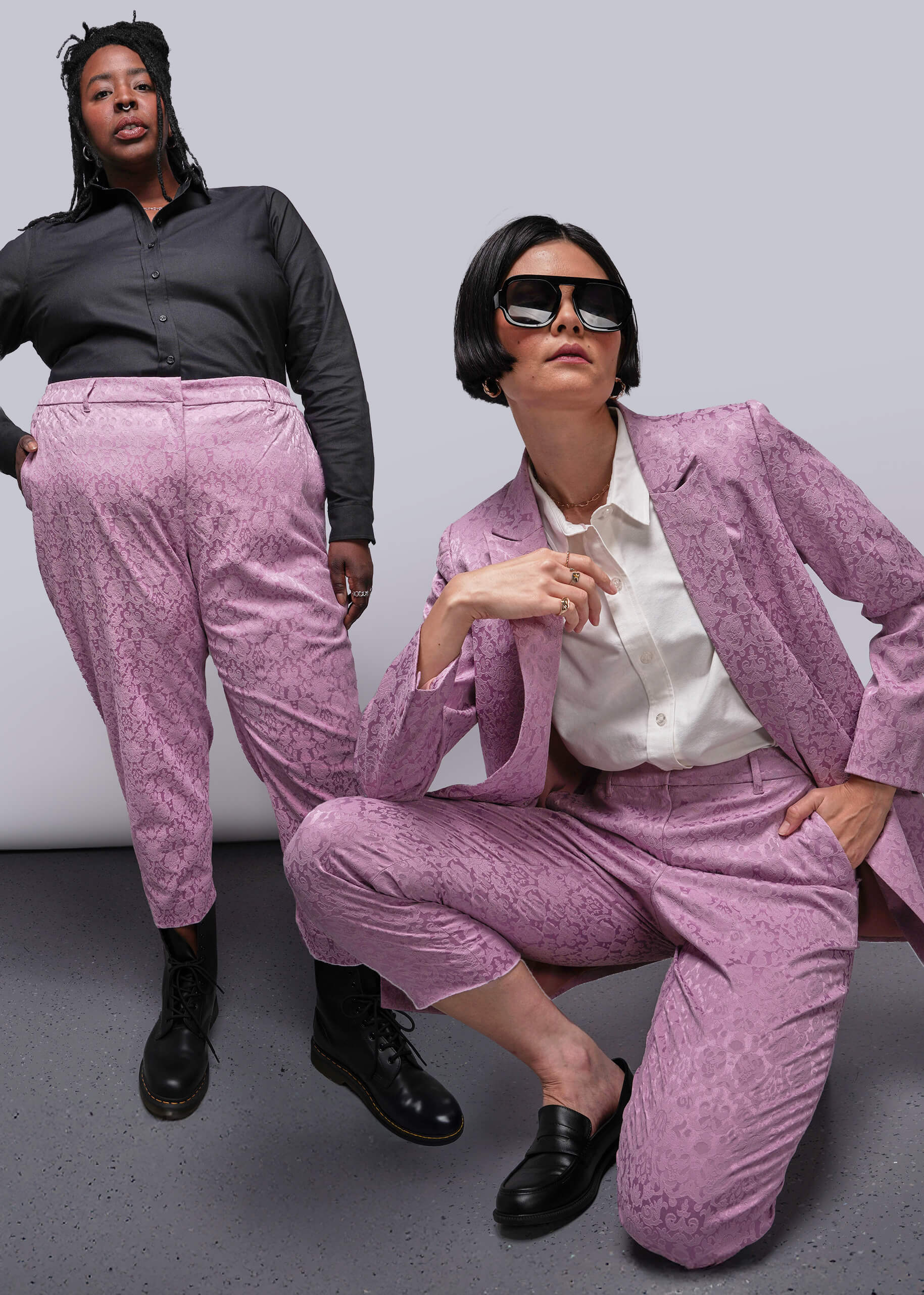 The Empower Jacquard Slim Crop Pant - Image 6