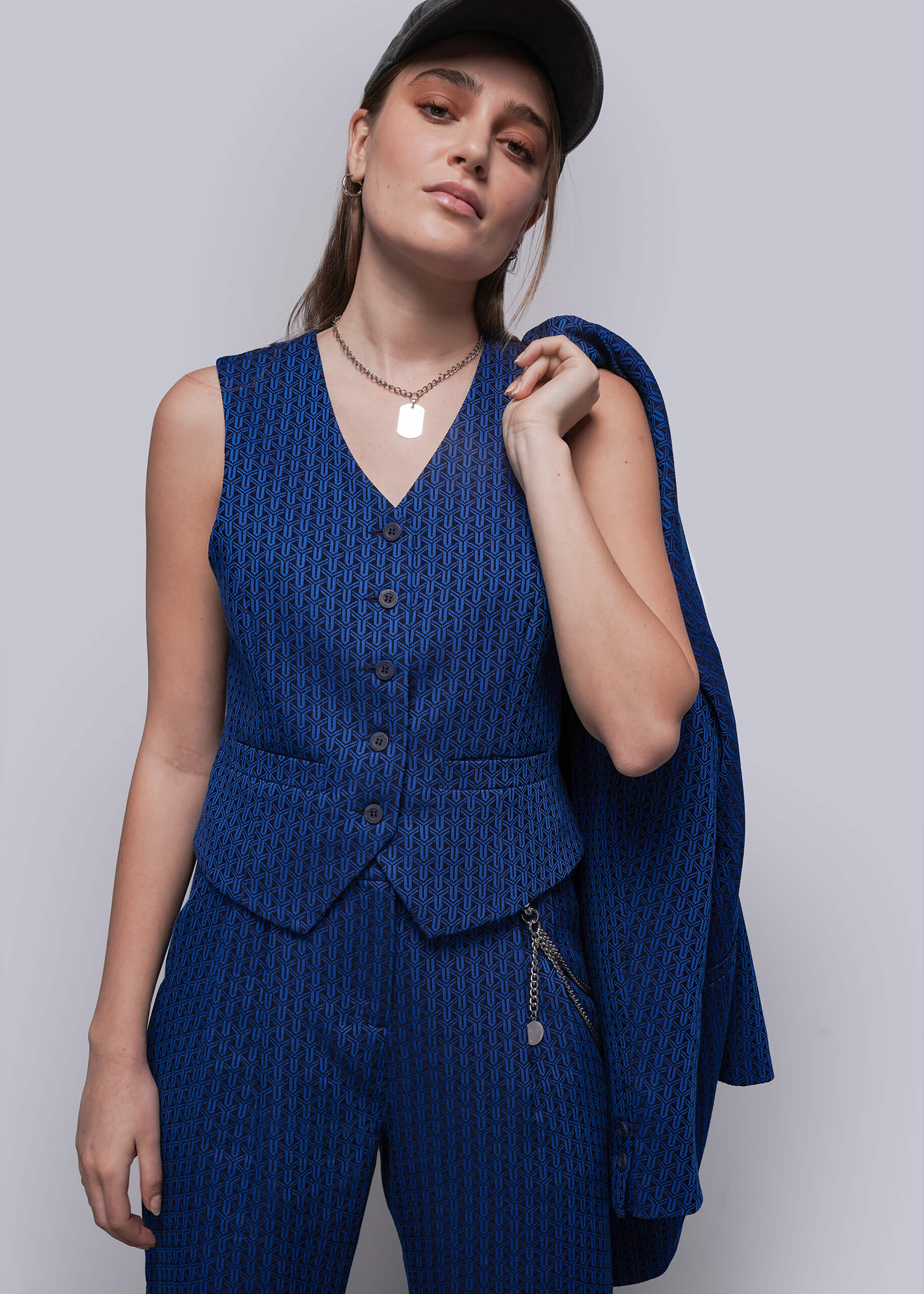 The Empower Jacquard Vest