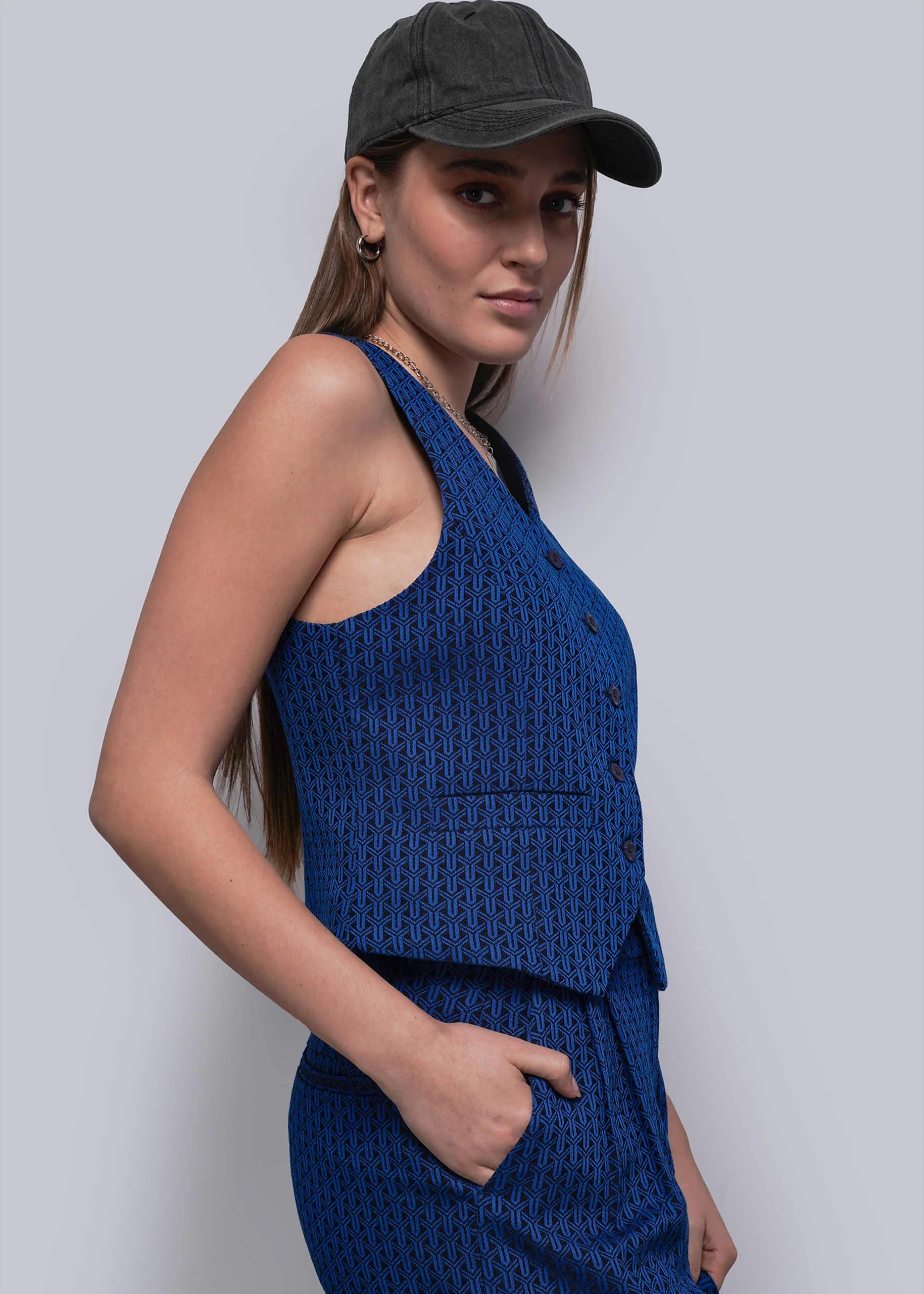 The Empower Jacquard Vest - Image 2