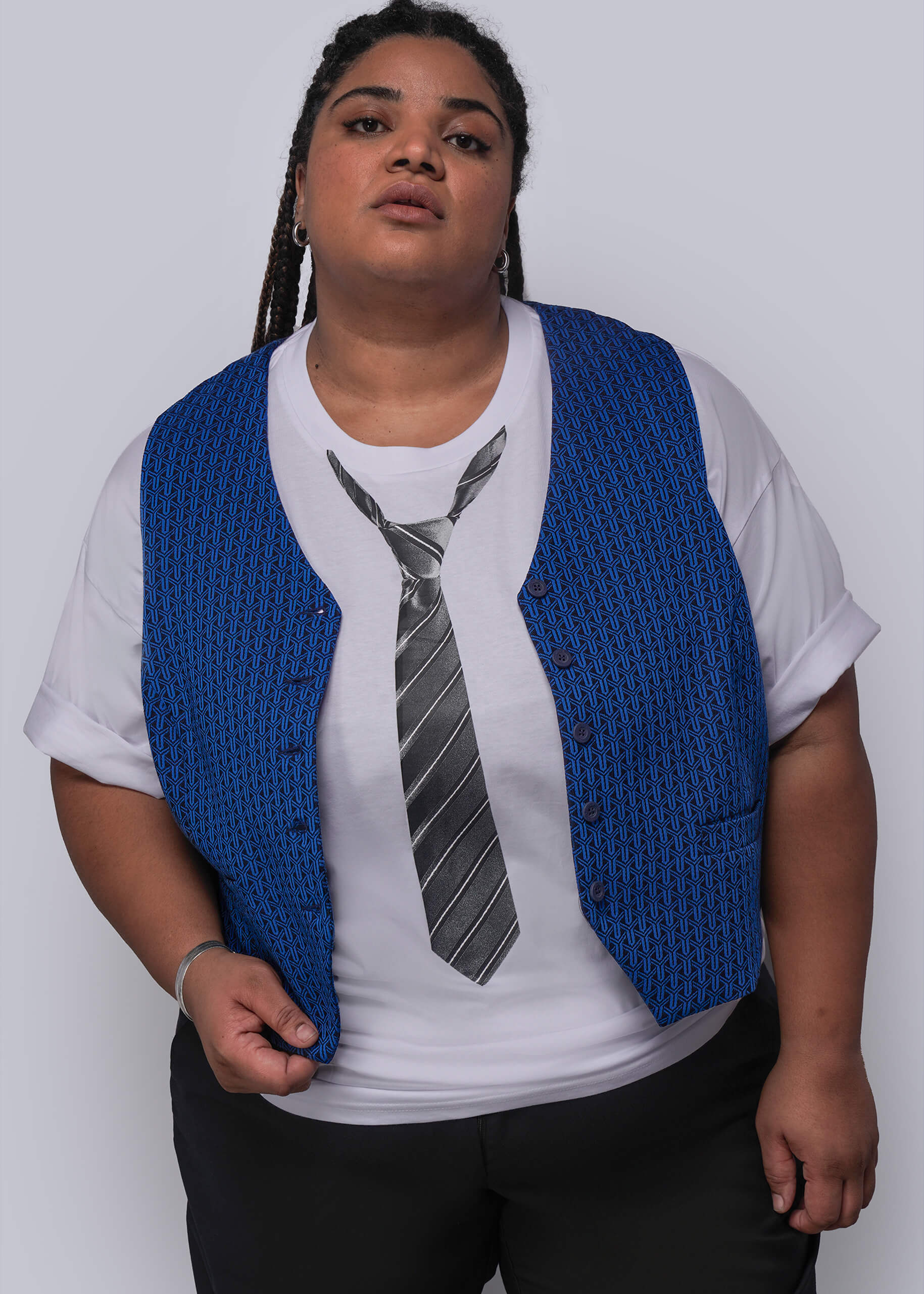The Empower Jacquard Vest - Image 5