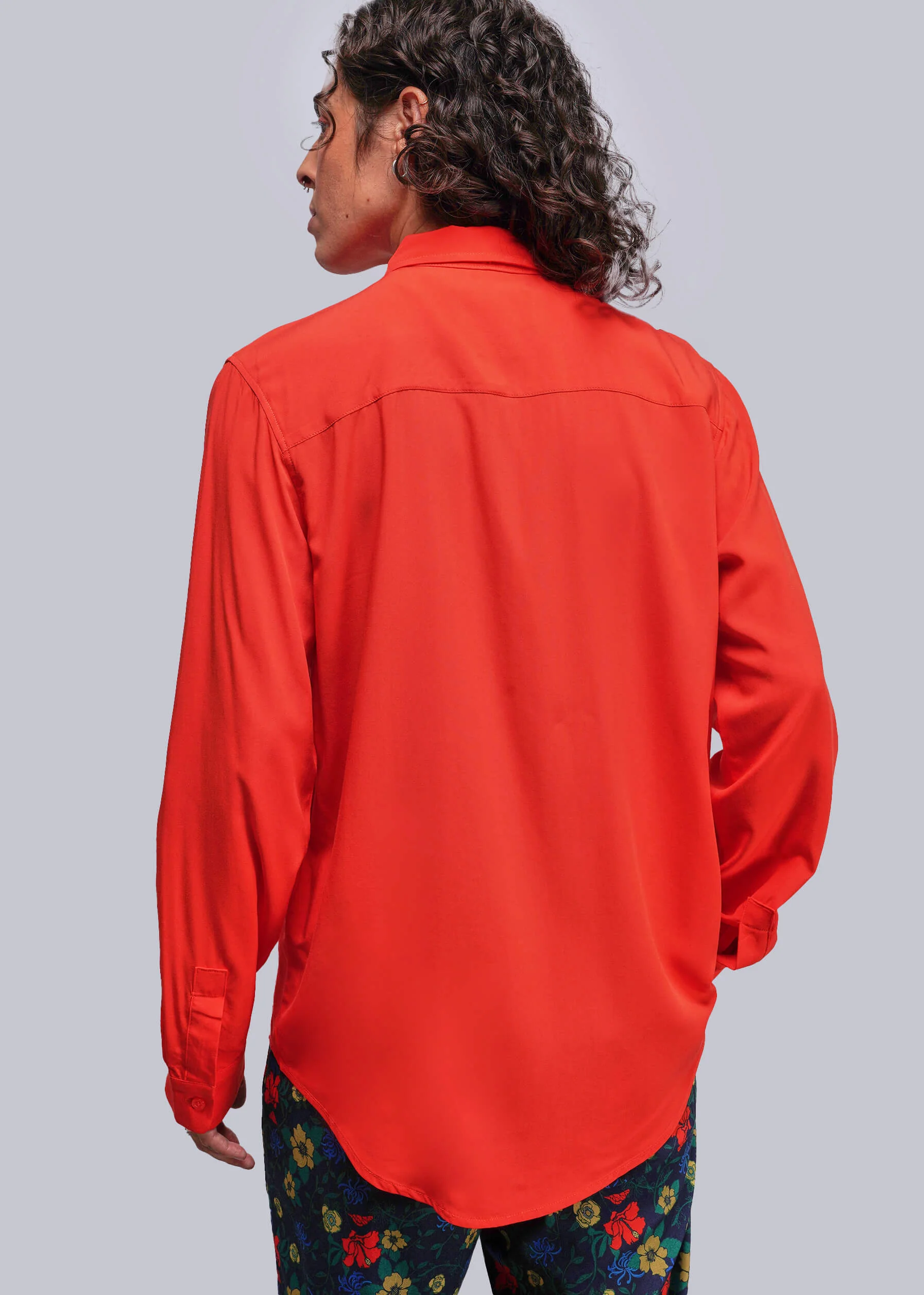 The Empower Long Sleeve Bow Button Up - Image 5