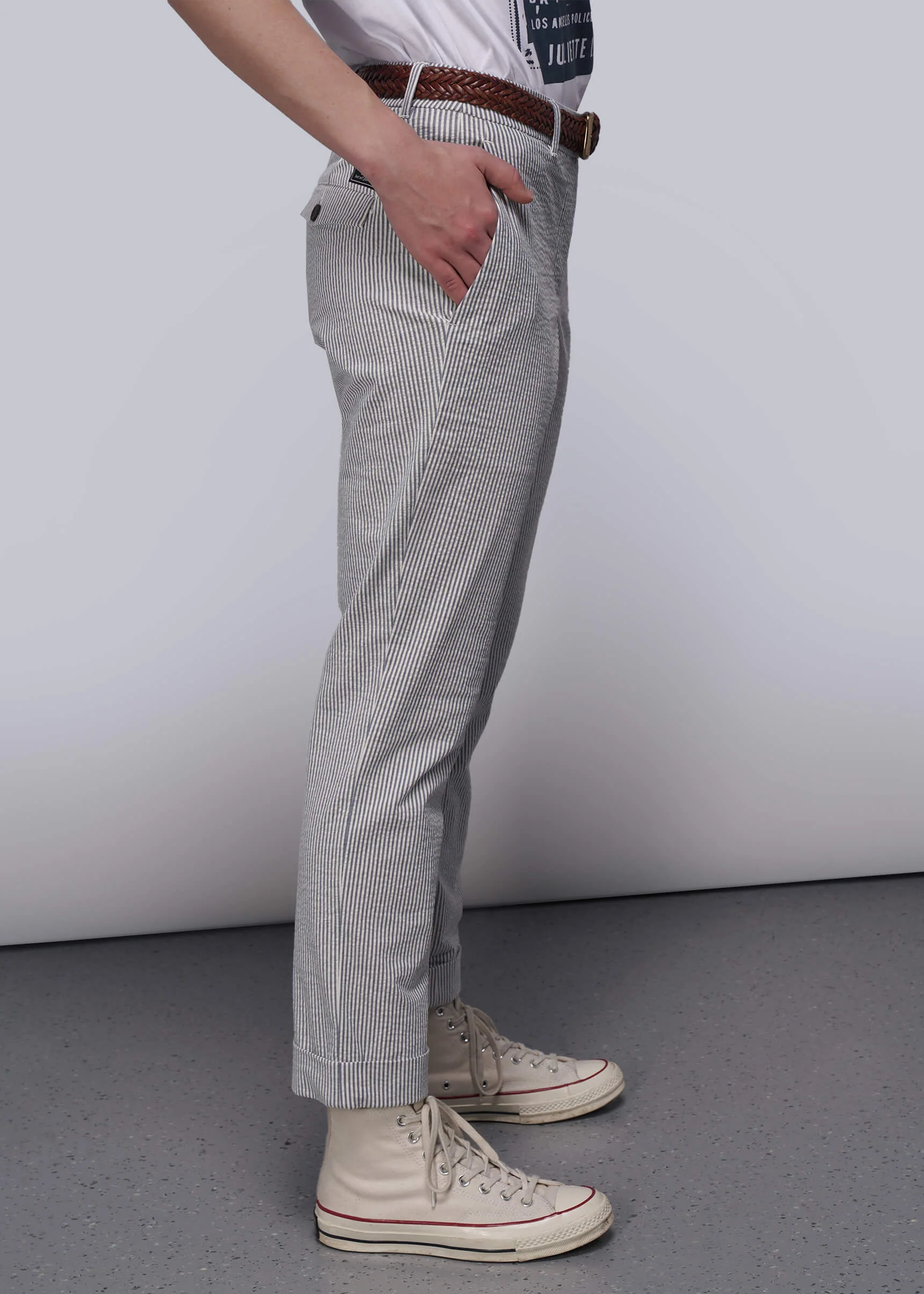 The Empower Seersucker Trouser - Image 4