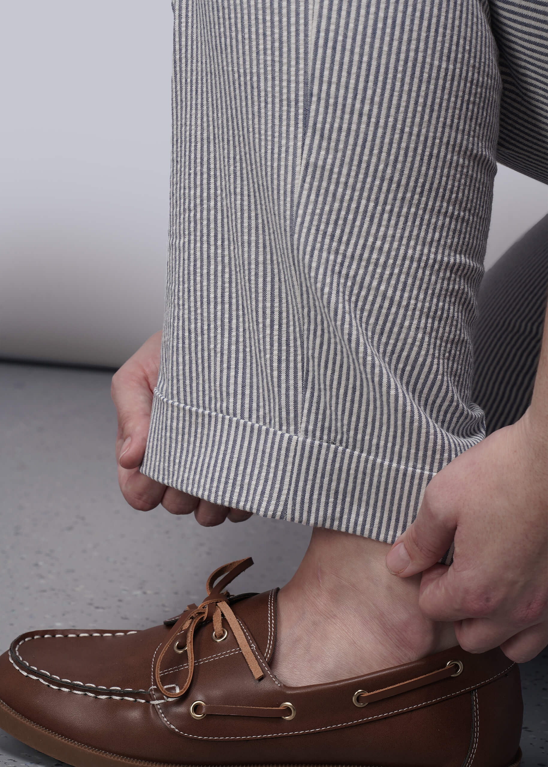 The Empower Seersucker Trouser - Image 6