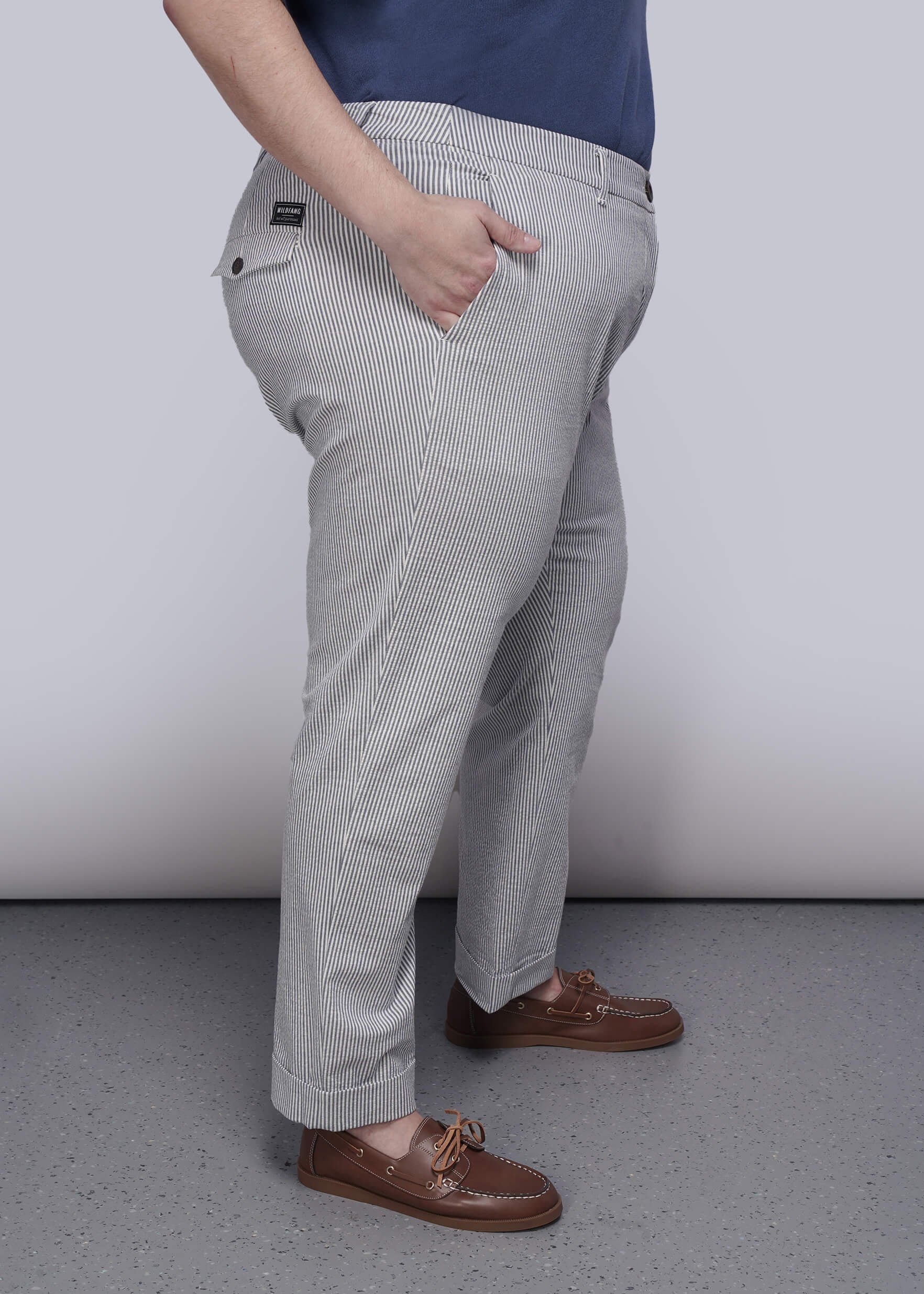 The Empower Seersucker Trouser - Image 8