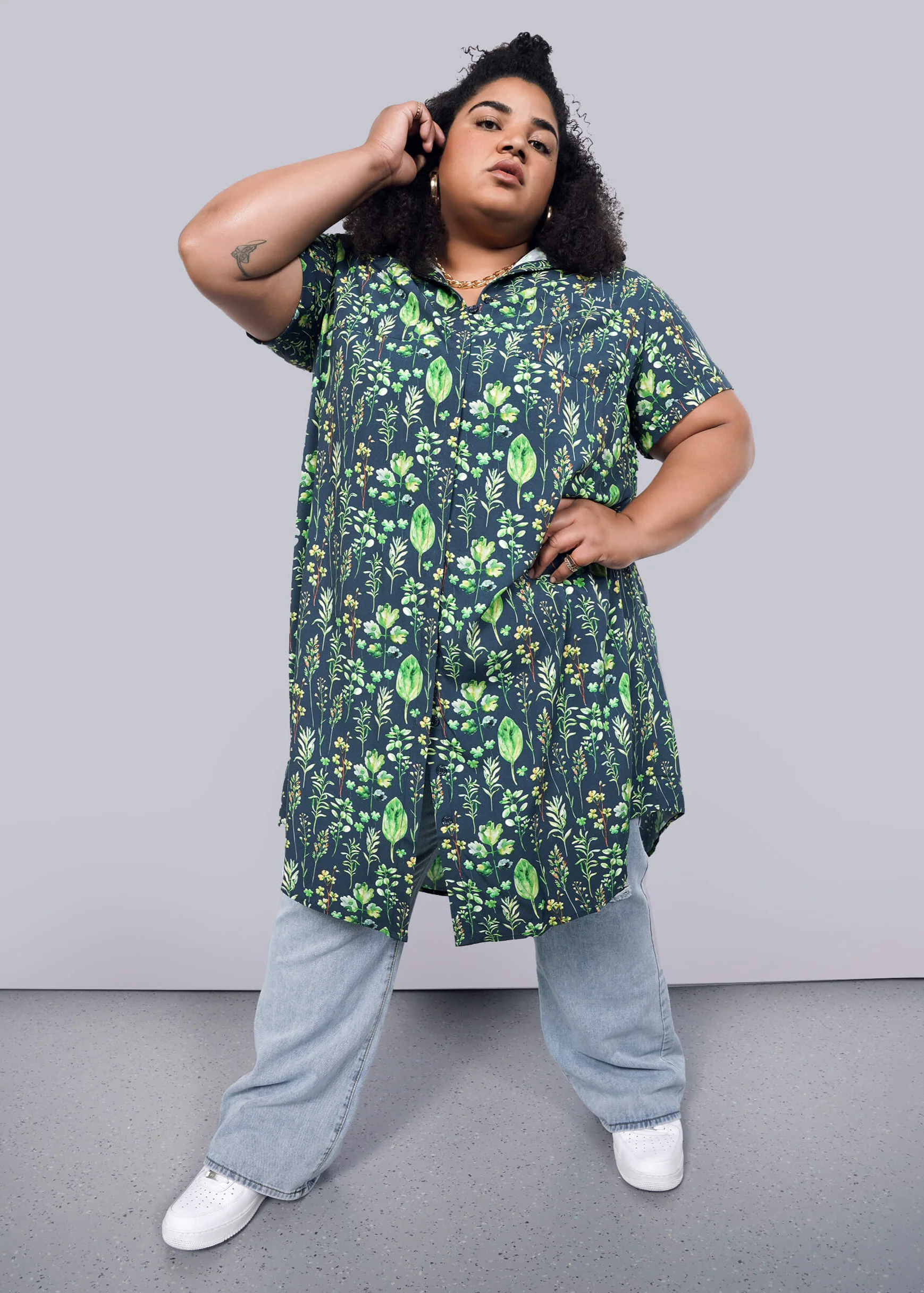 The Empower Shirt Dress - Image 7