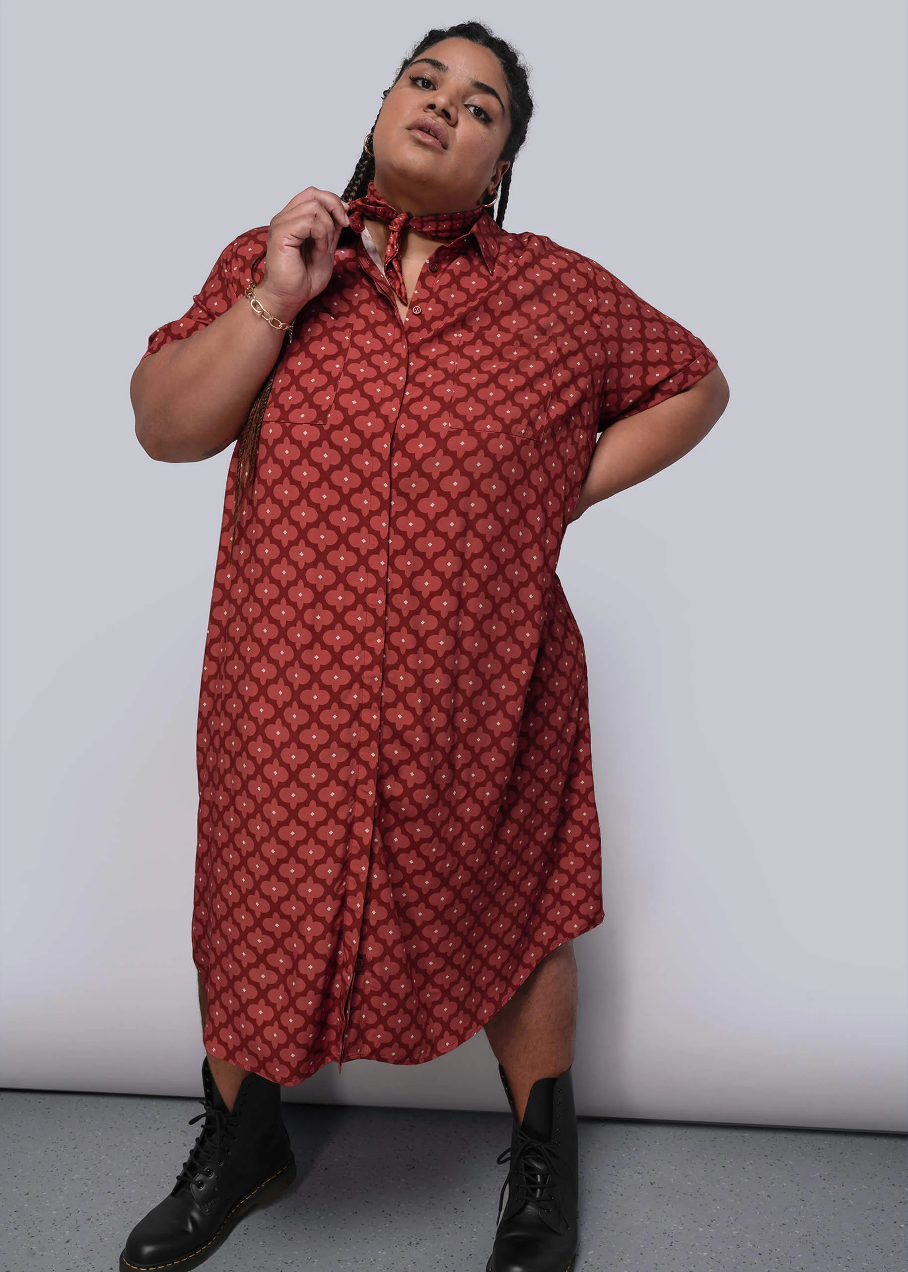 The Empower Shirt Dress - Image 5