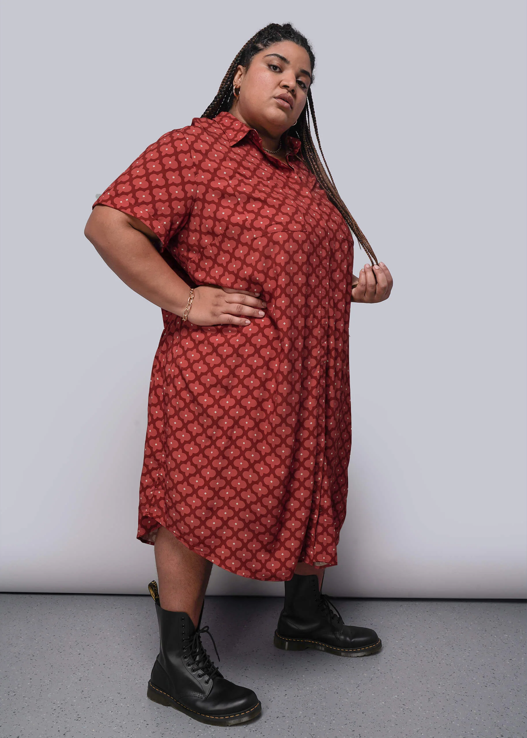 The Empower Shirt Dress - Image 6