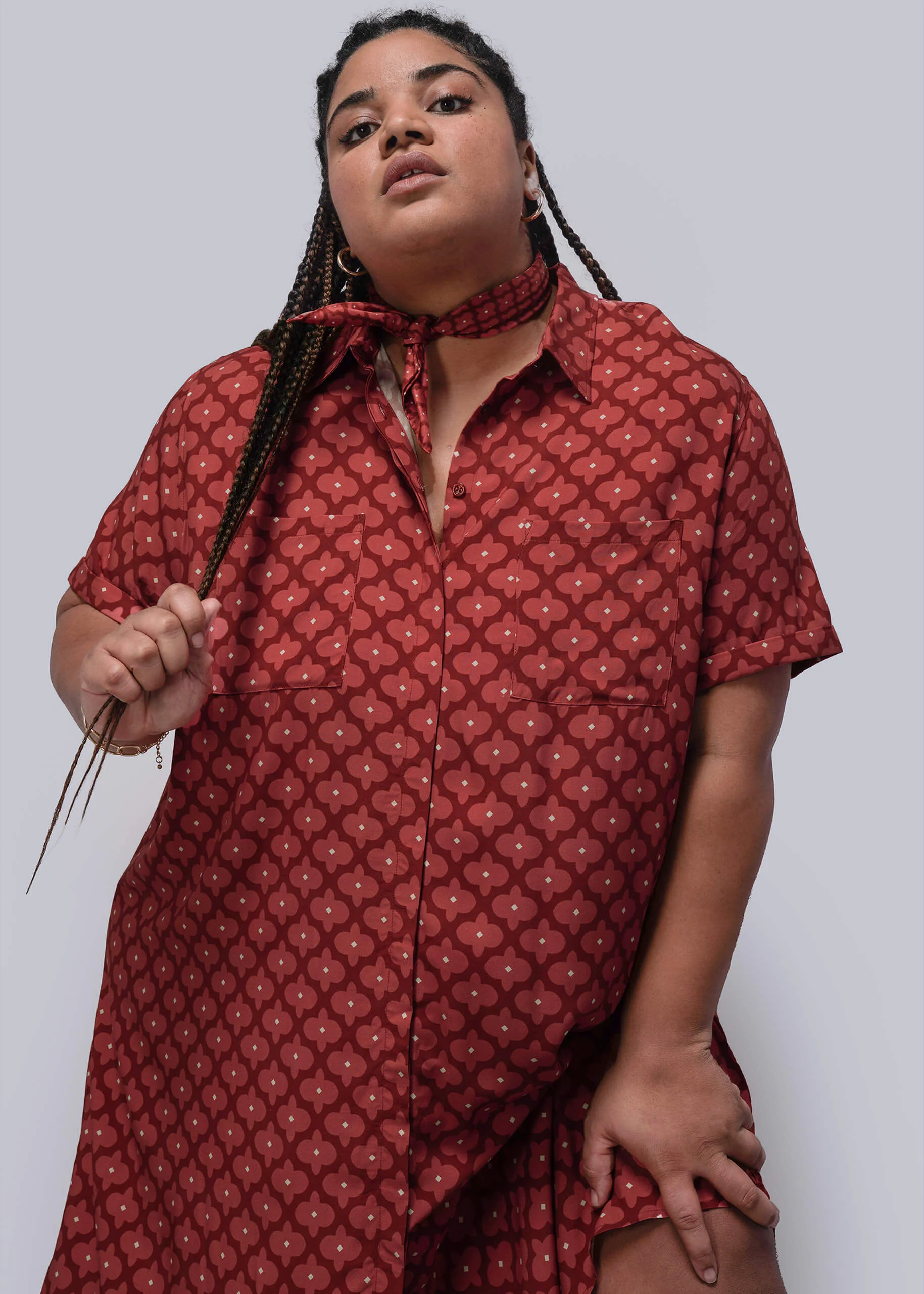 The Empower Shirt Dress - Image 7