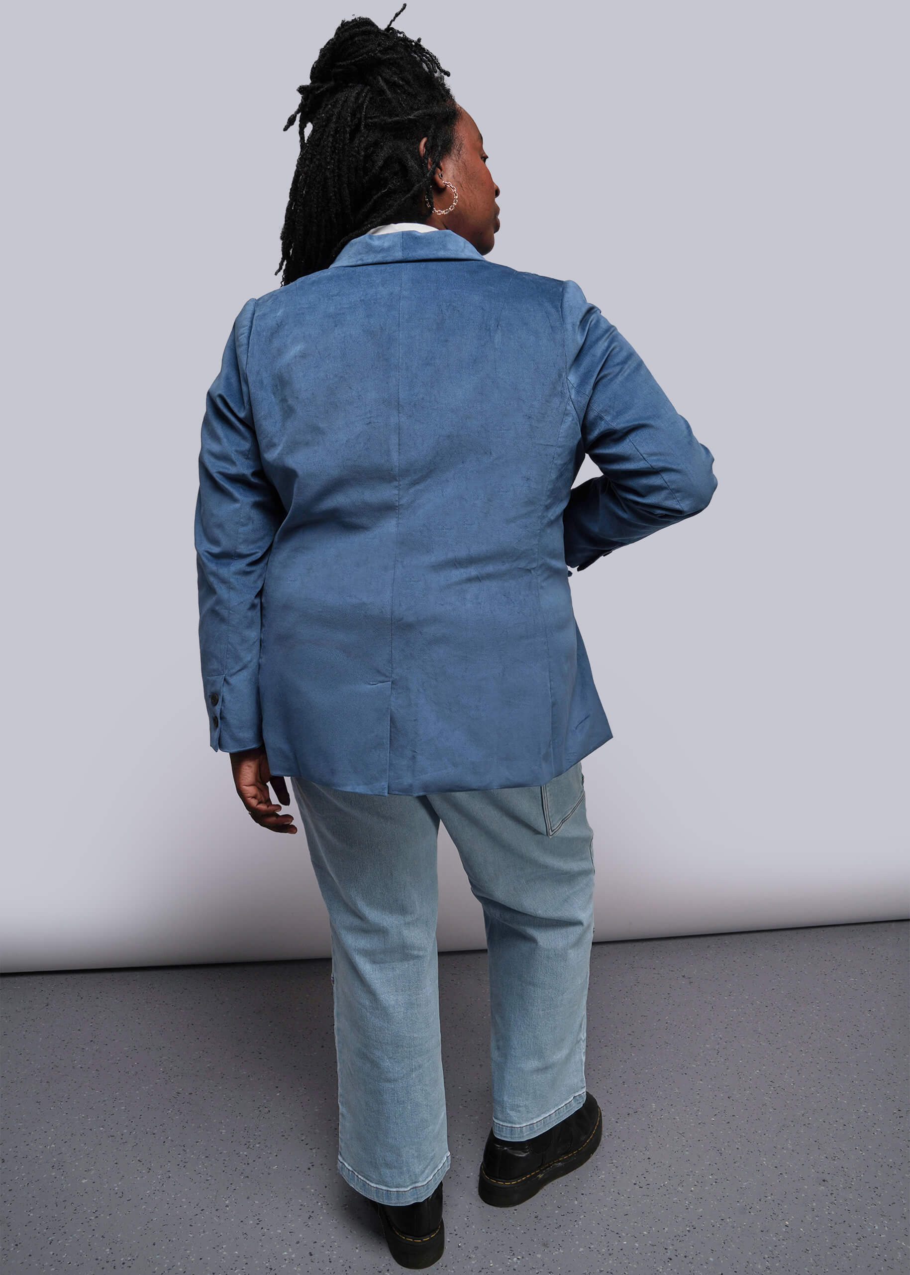 The Empower Velveteen Tux Blazer - Image 10
