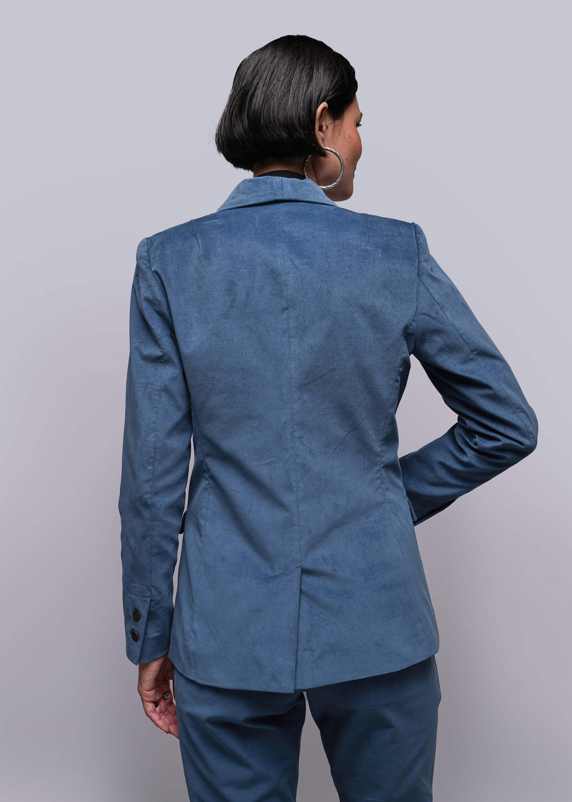 The Empower Velveteen Tux Blazer - Image 5