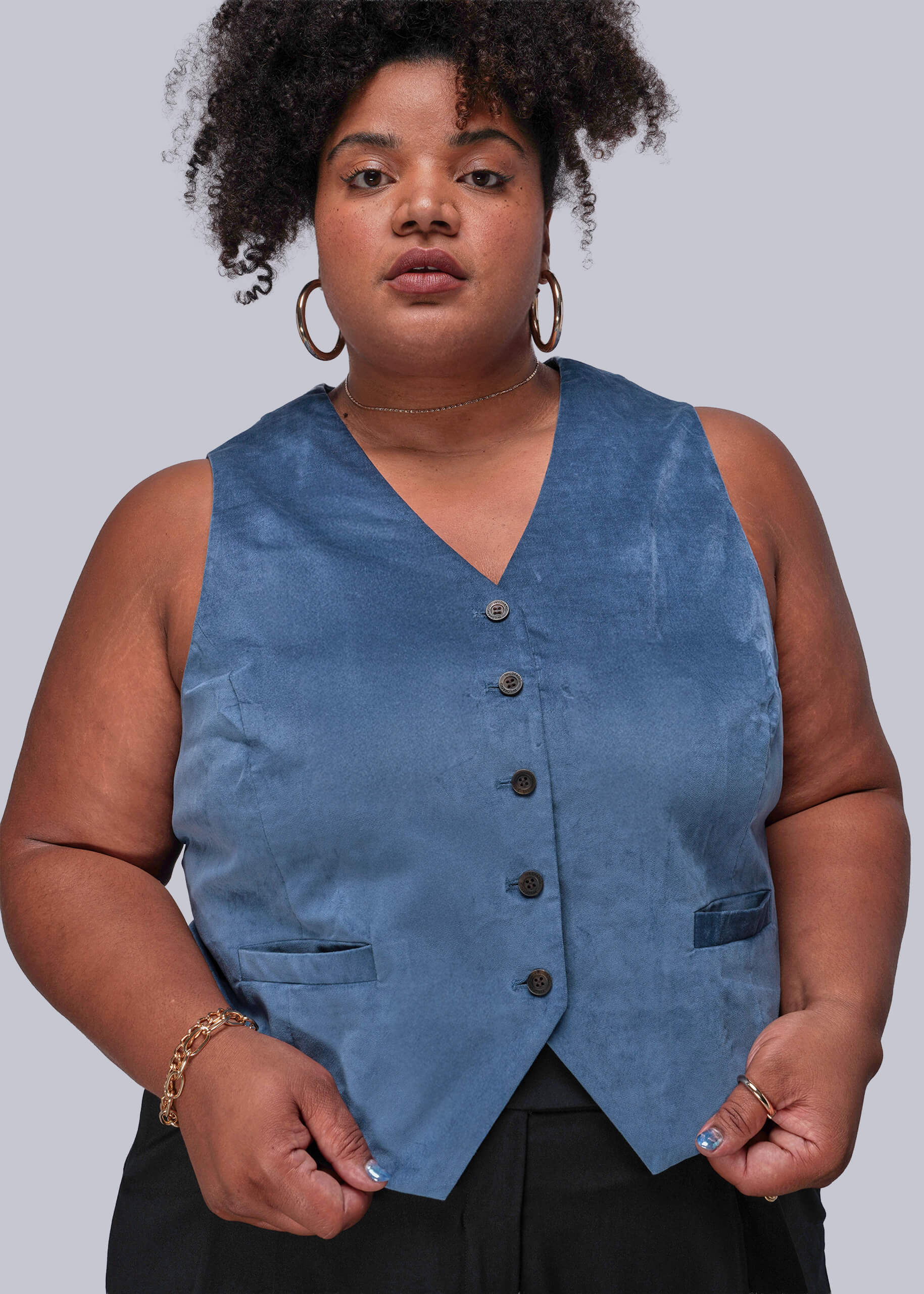 The Empower Velveteen Vest - Image 7