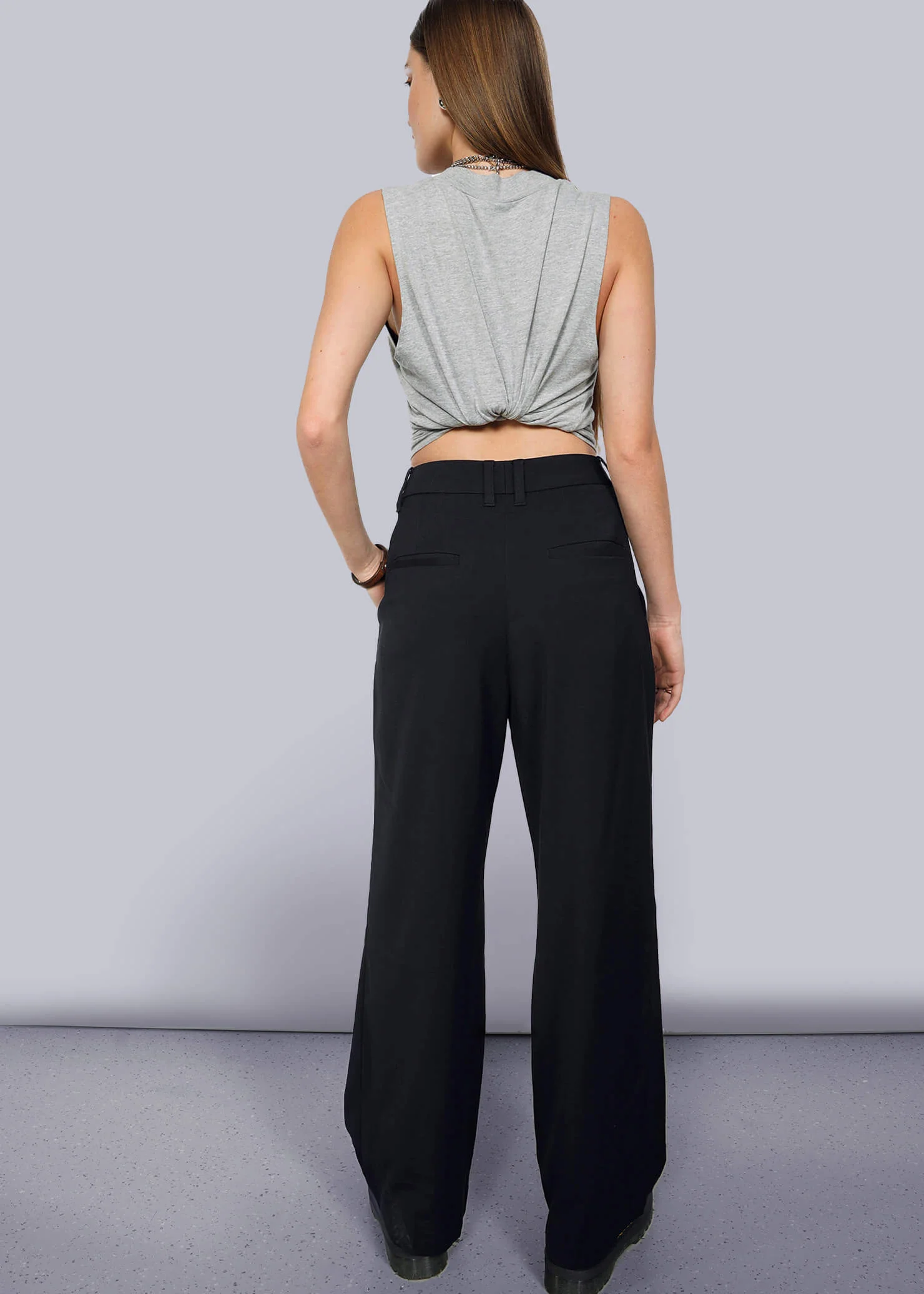 The Empower Wide Leg Trouser - Image 4