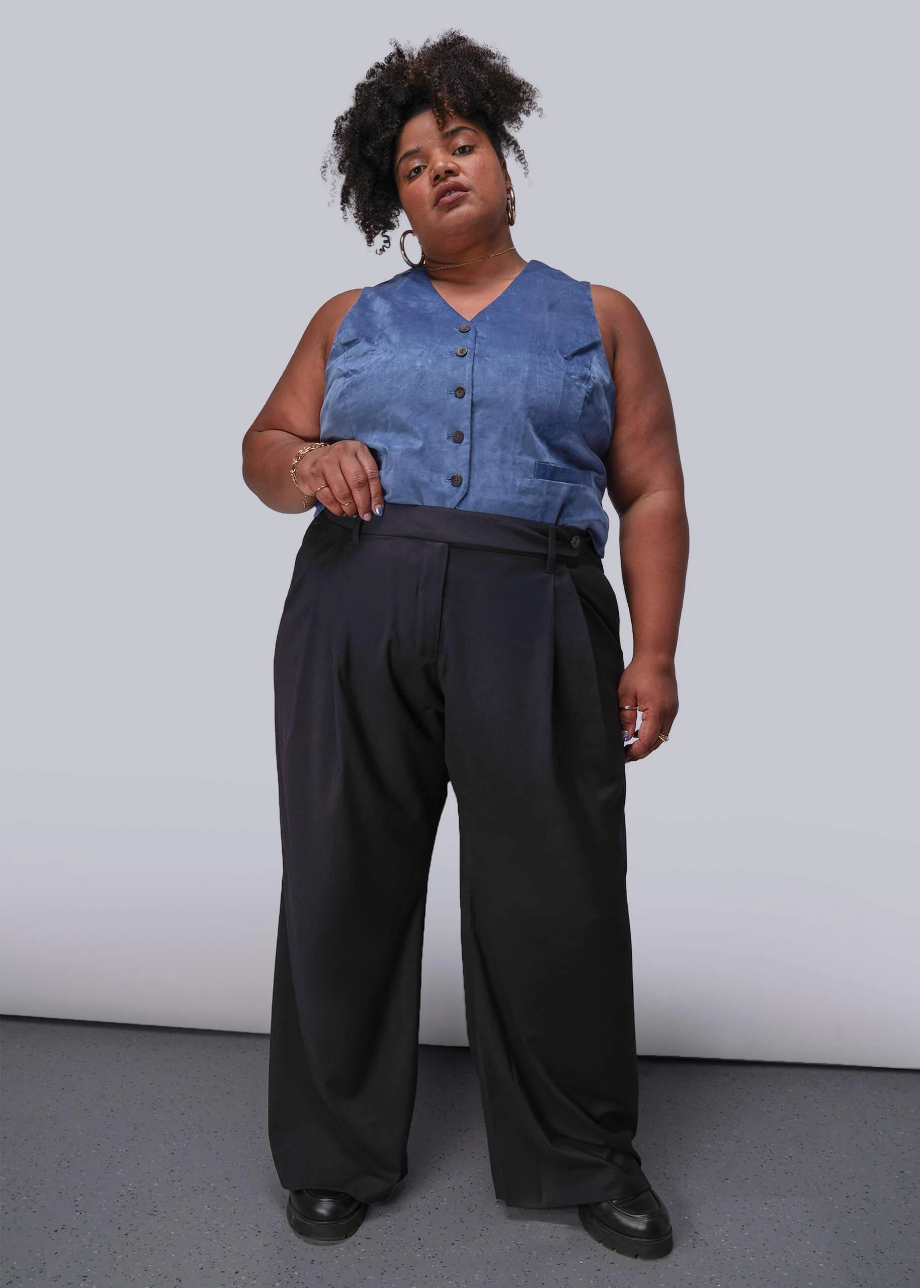The Empower Wide Leg Trouser - Image 5