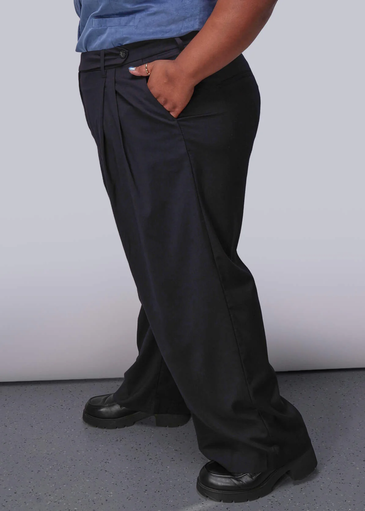 The Empower Wide Leg Trouser - Image 6