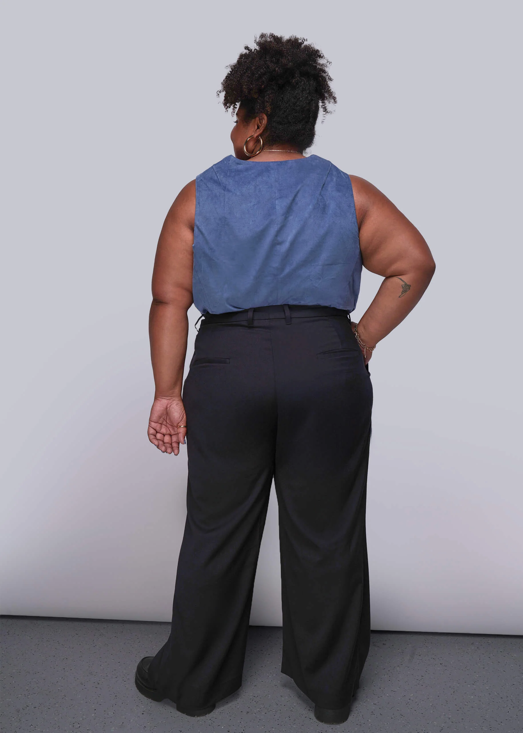 The Empower Wide Leg Trouser - Image 7