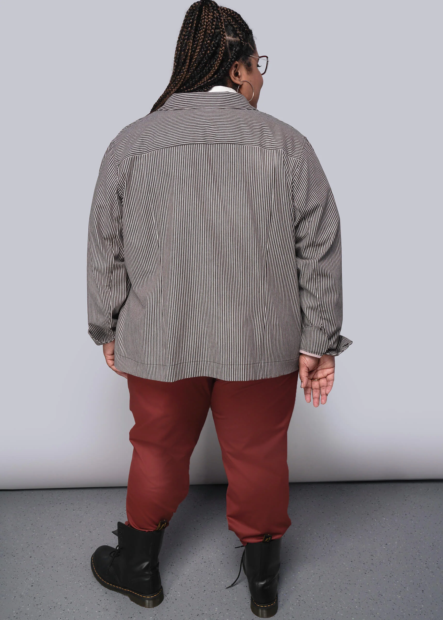 The Essential Railroad Stripe Utility Jacket - Image 4