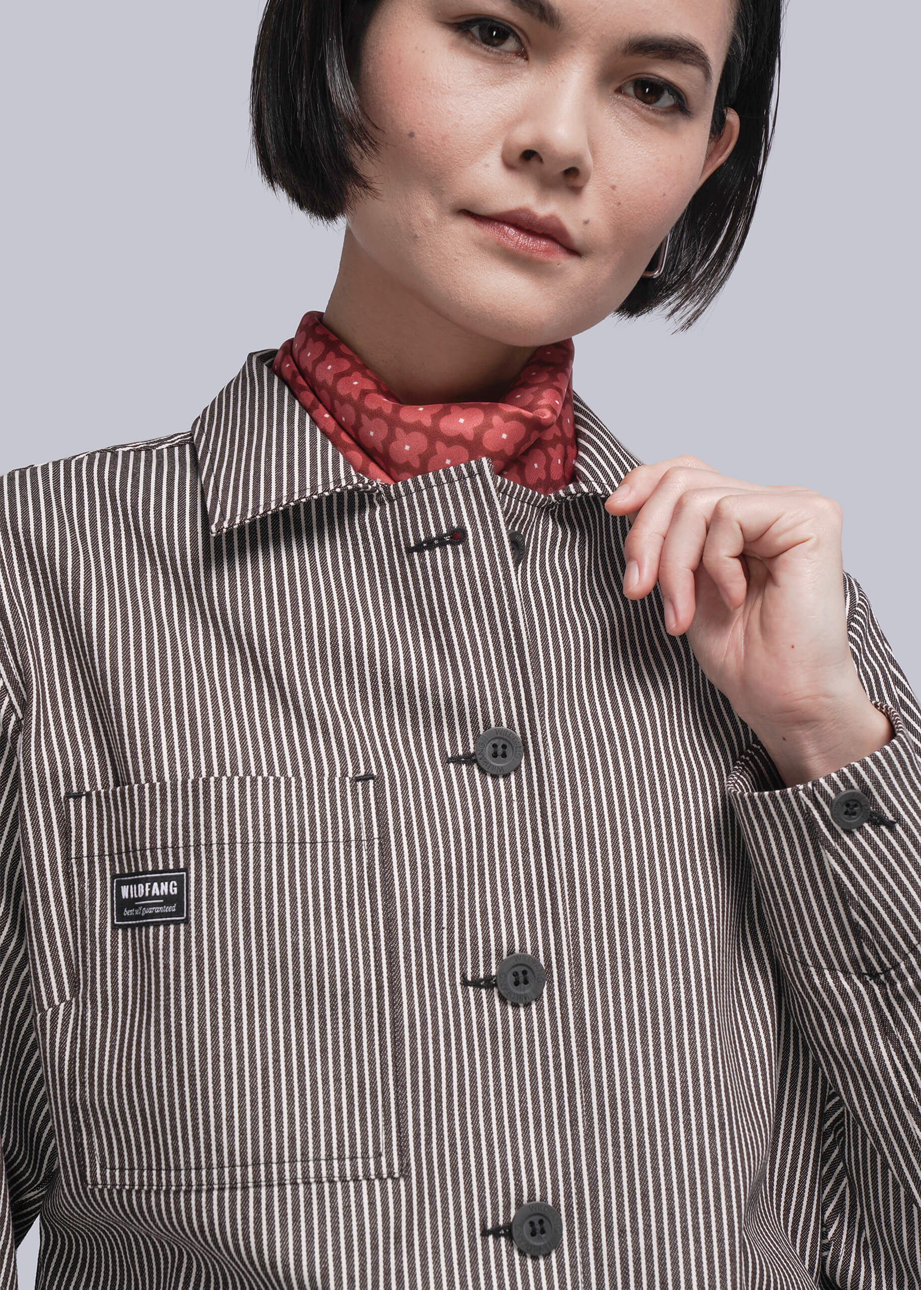 The Essential Railroad Stripe Utility Jacket - Image 7