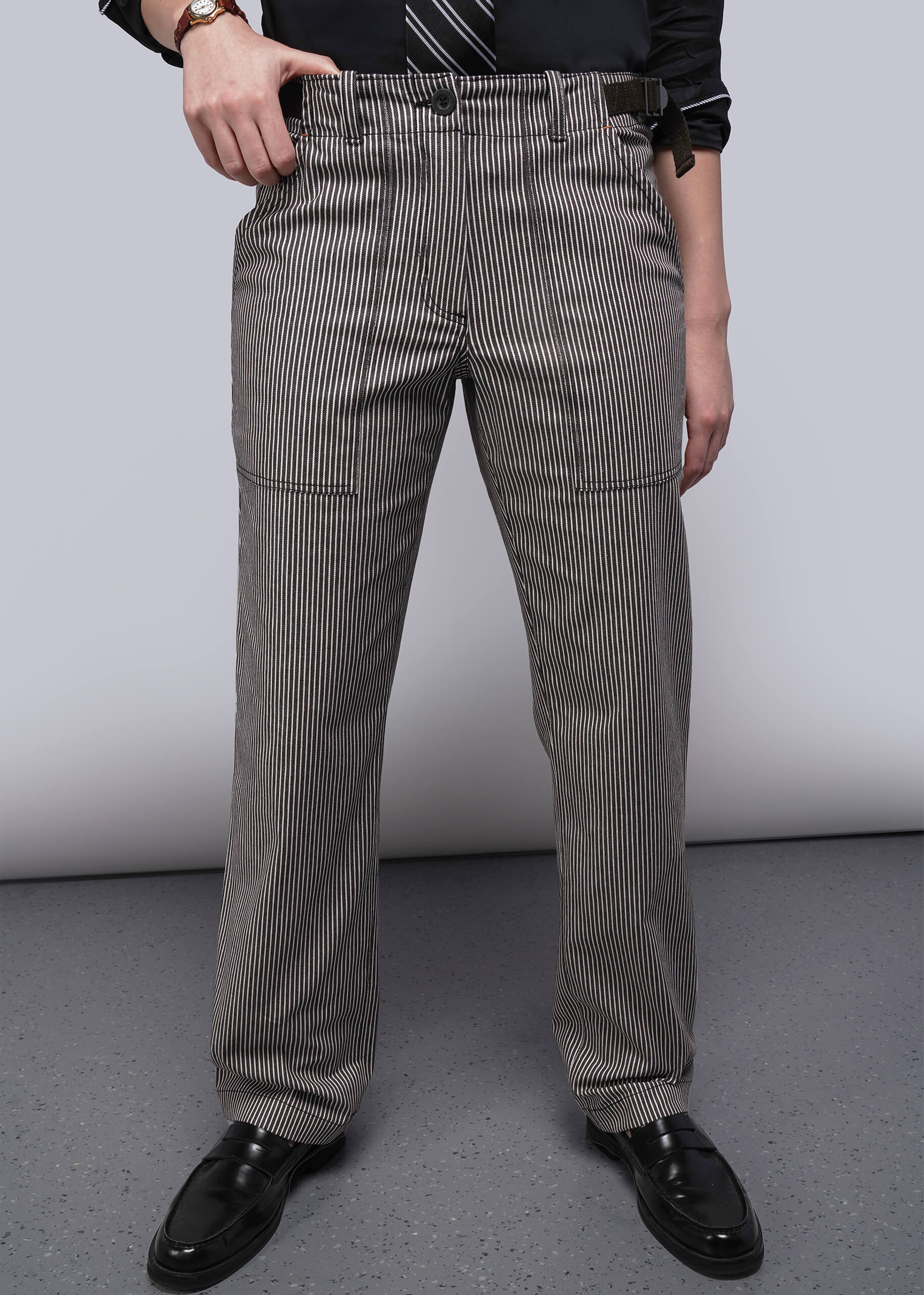 The Essential Railroad Stripe Utility Pant
