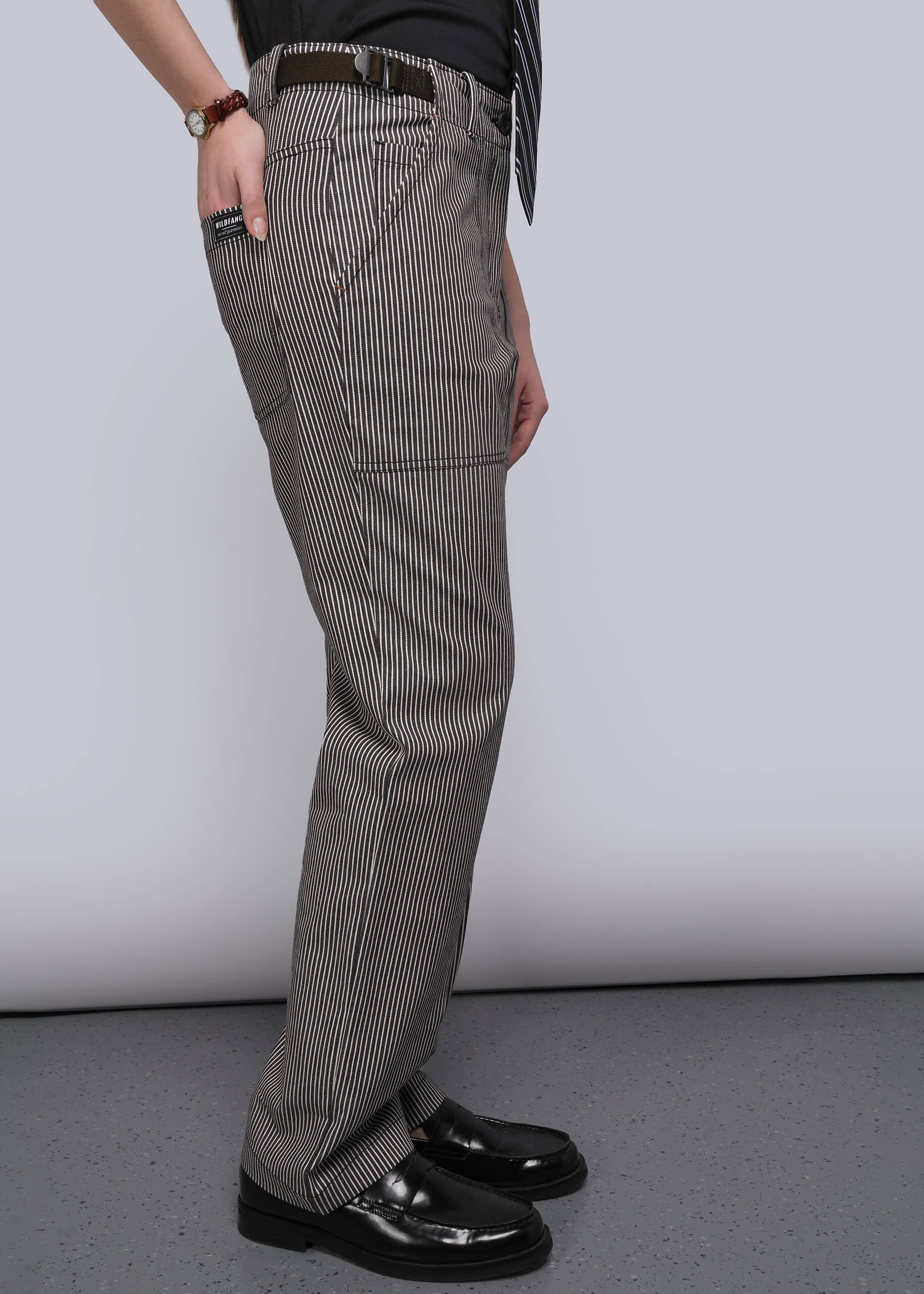 The Essential Railroad Stripe Utility Pant - Image 3
