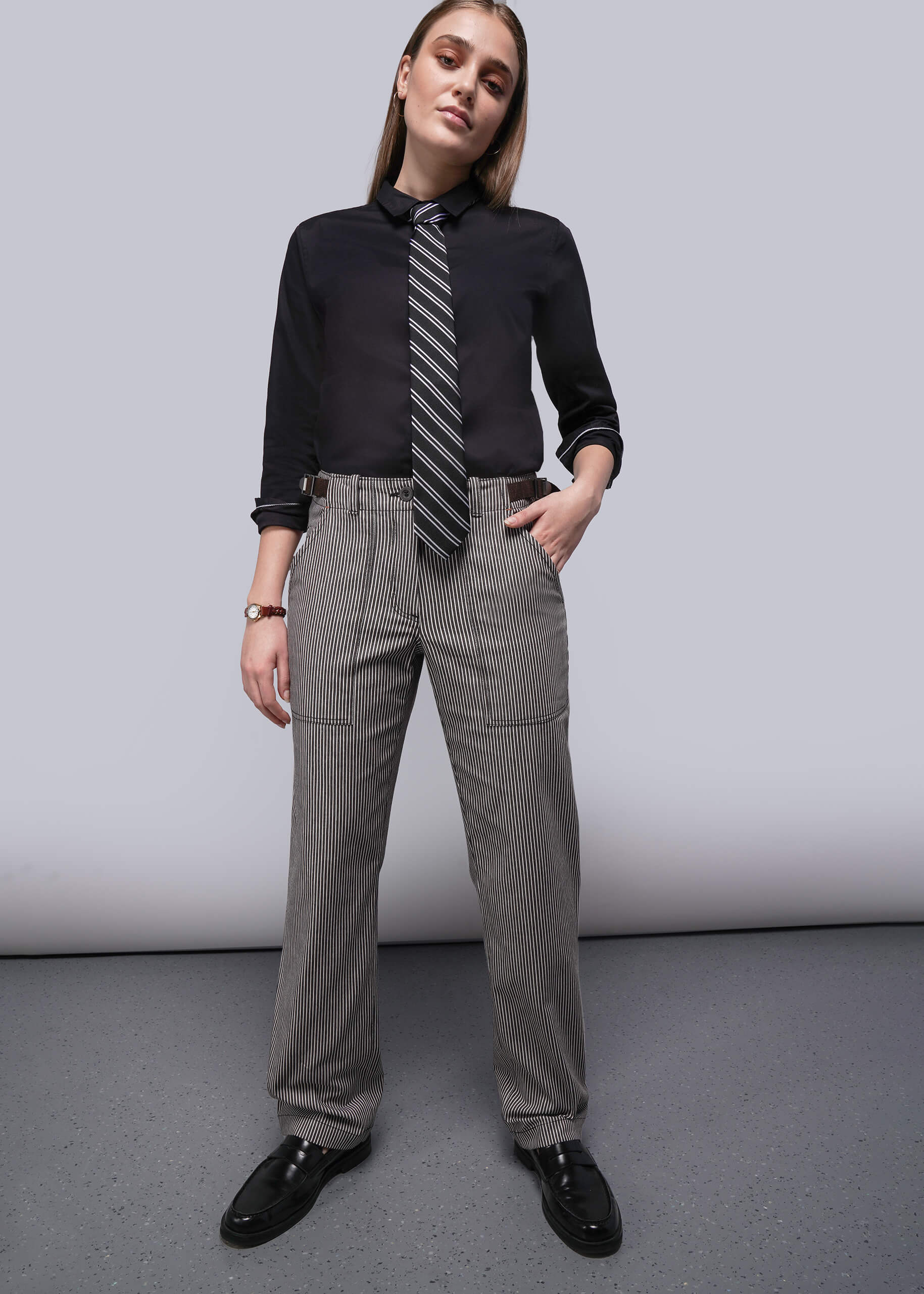The Essential Railroad Stripe Utility Pant - Image 5