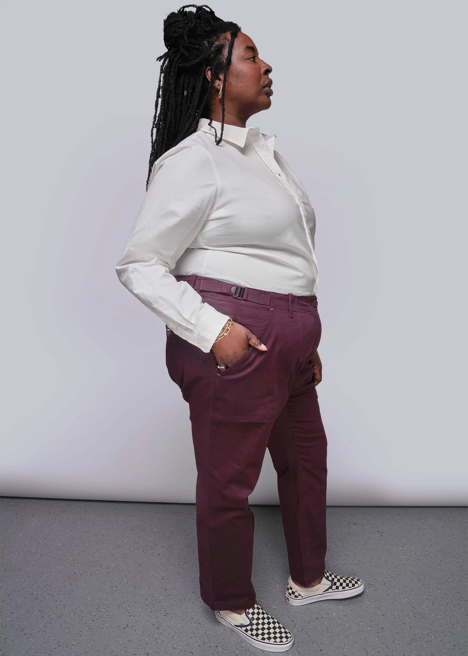 The Essential Cotton Twill Utility Pant - Image 6