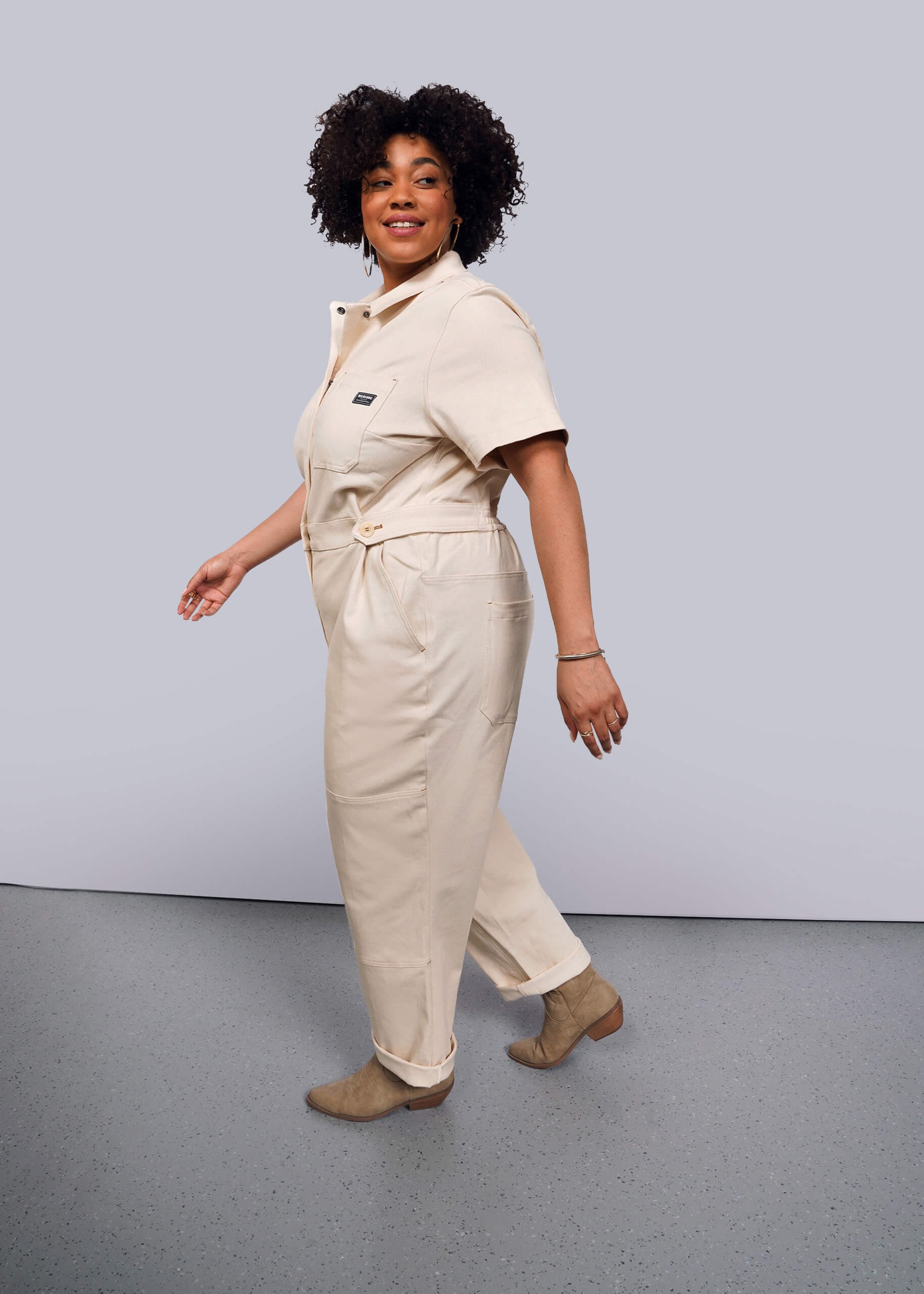 The Essential Denim High Waisted Coverall - Image 8