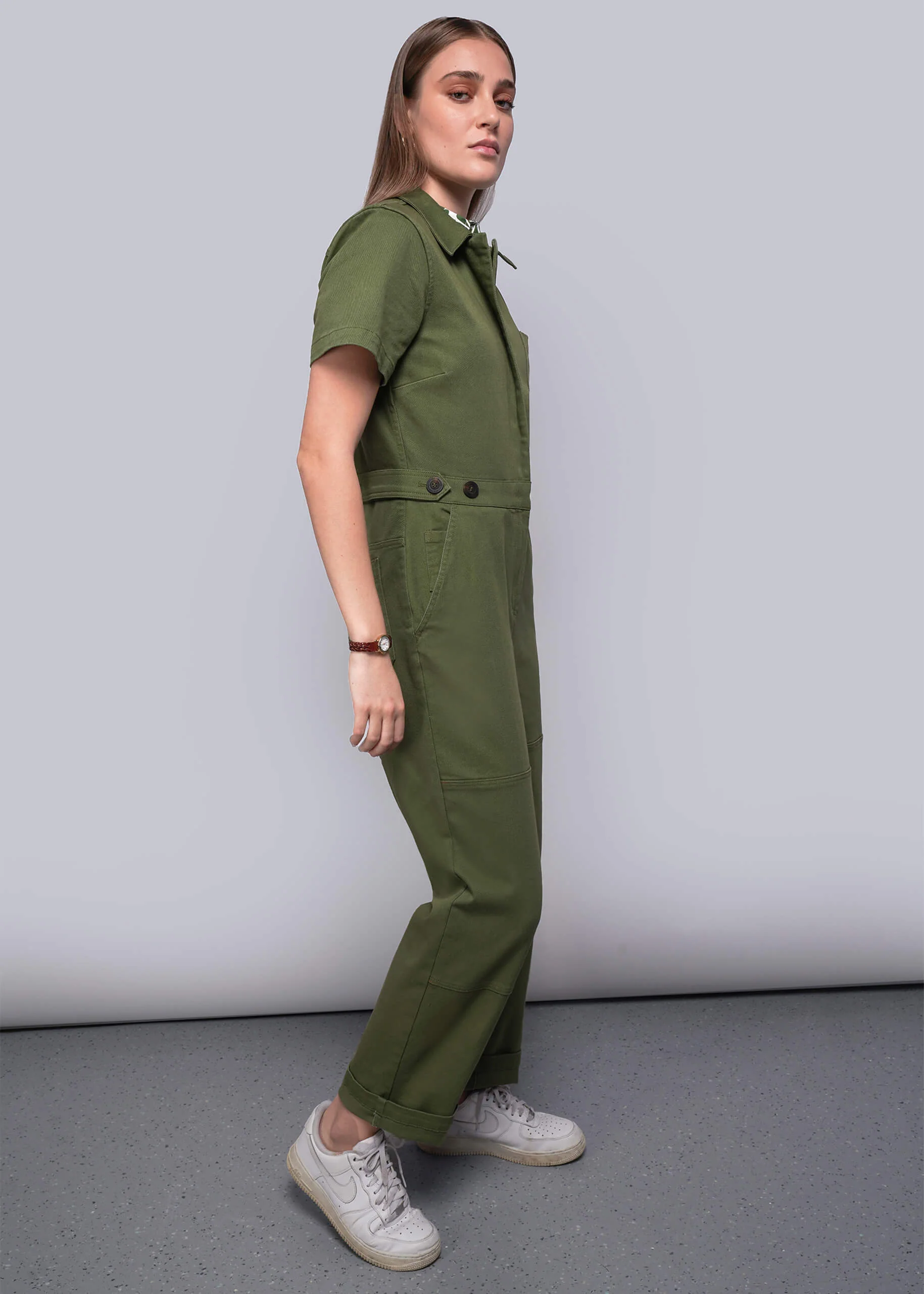 The Essential Denim High Waisted Coverall - Image 2