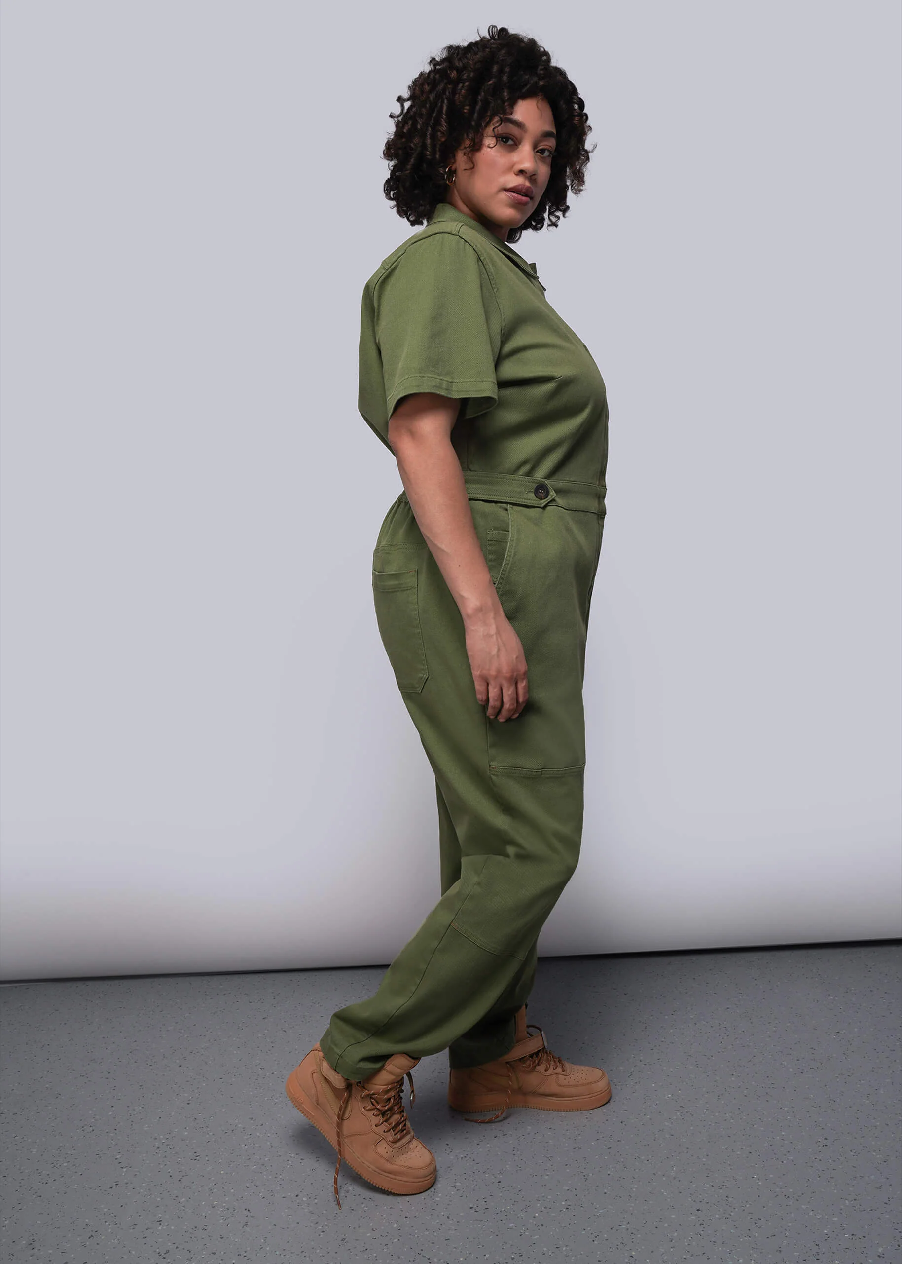 The Essential Denim High Waisted Coverall - Image 7