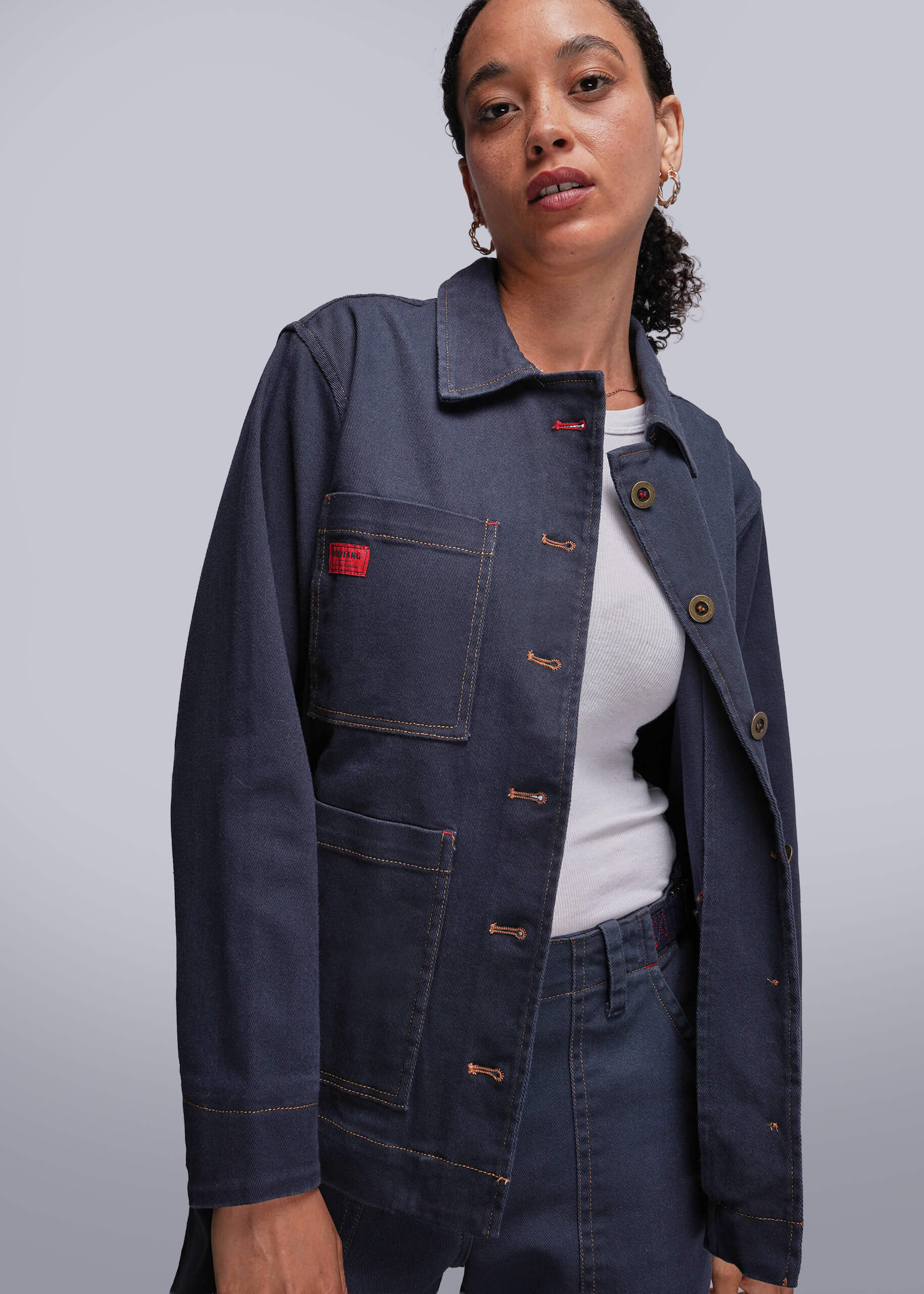 The Essential Denim Utility Jacket