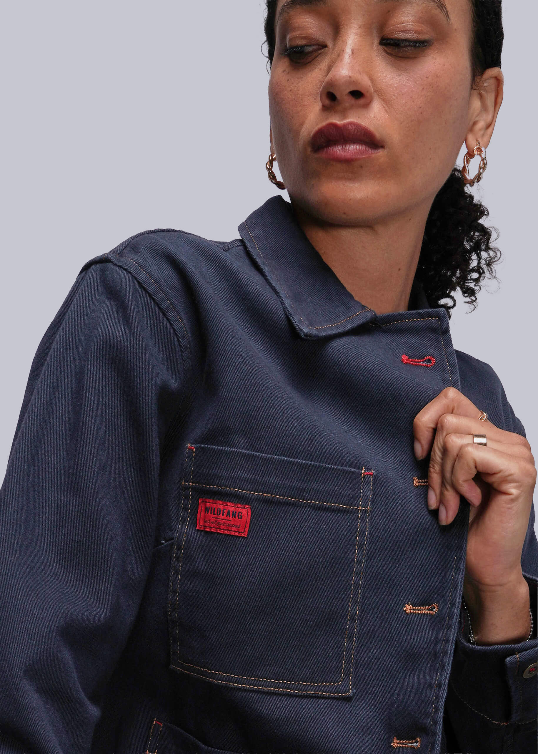 The Essential Denim Utility Jacket - Image 2