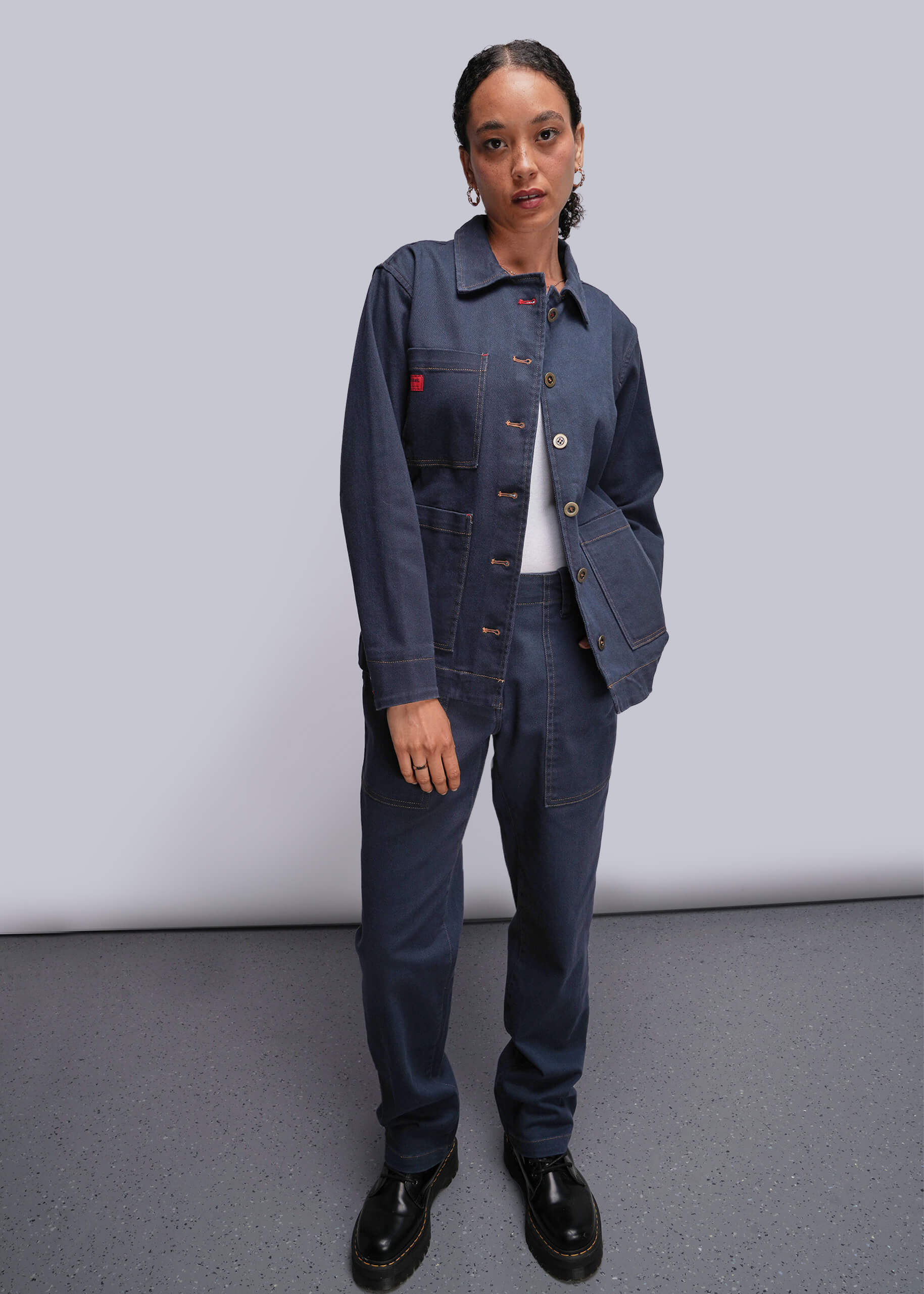 The Essential Denim Utility Jacket - Image 3