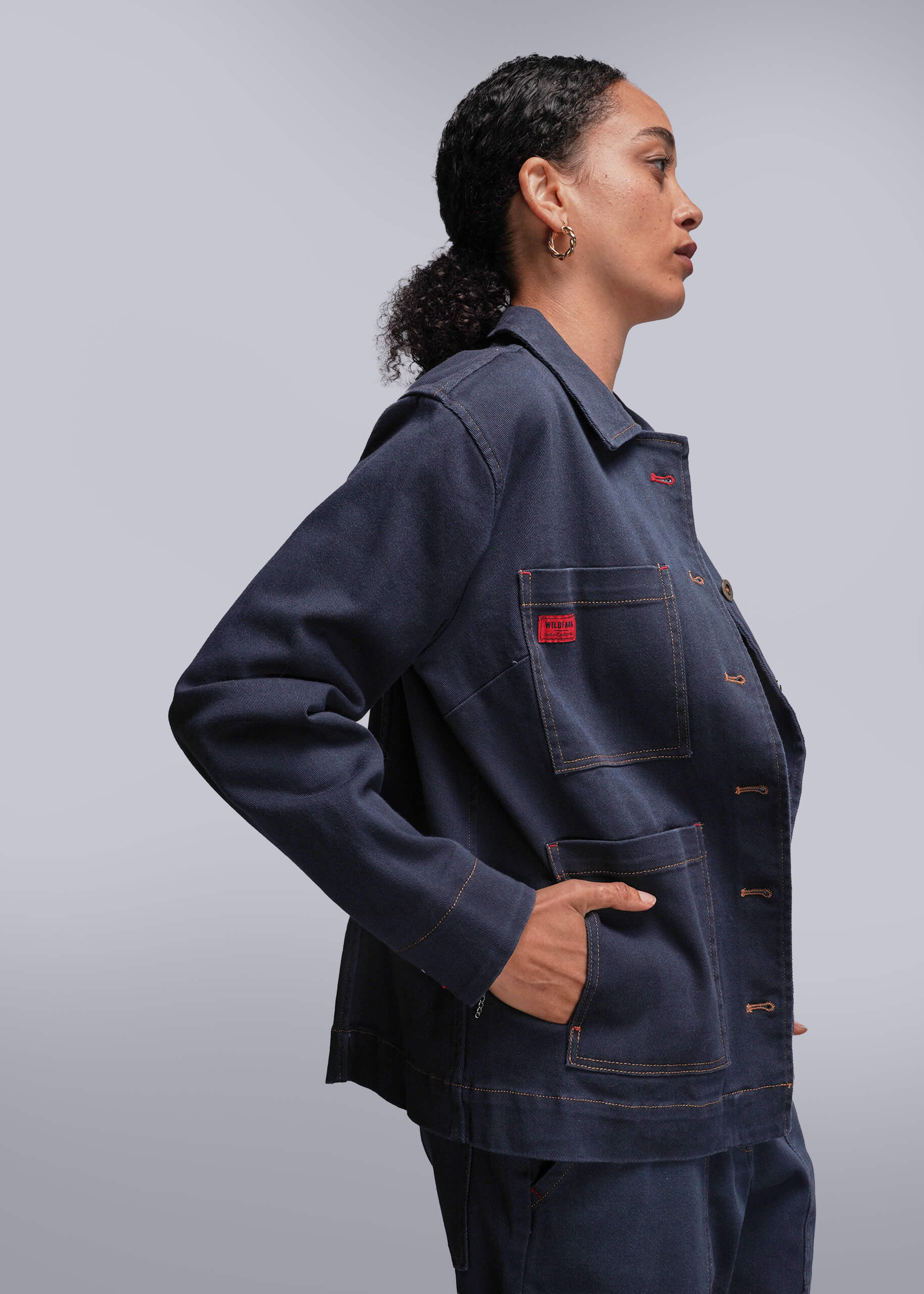 The Essential Denim Utility Jacket - Image 4