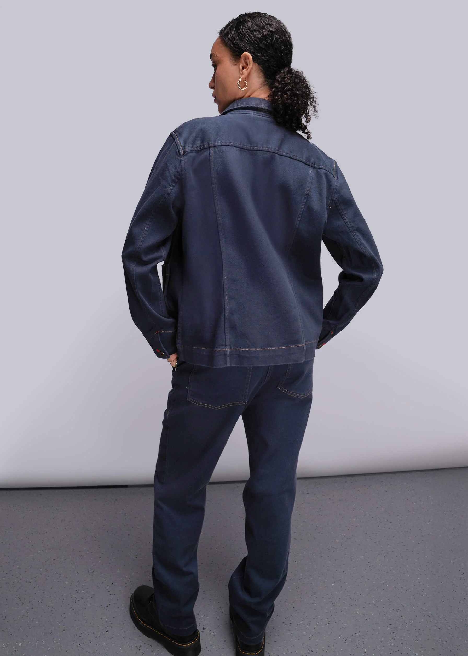 The Essential Denim Utility Jacket - Image 5