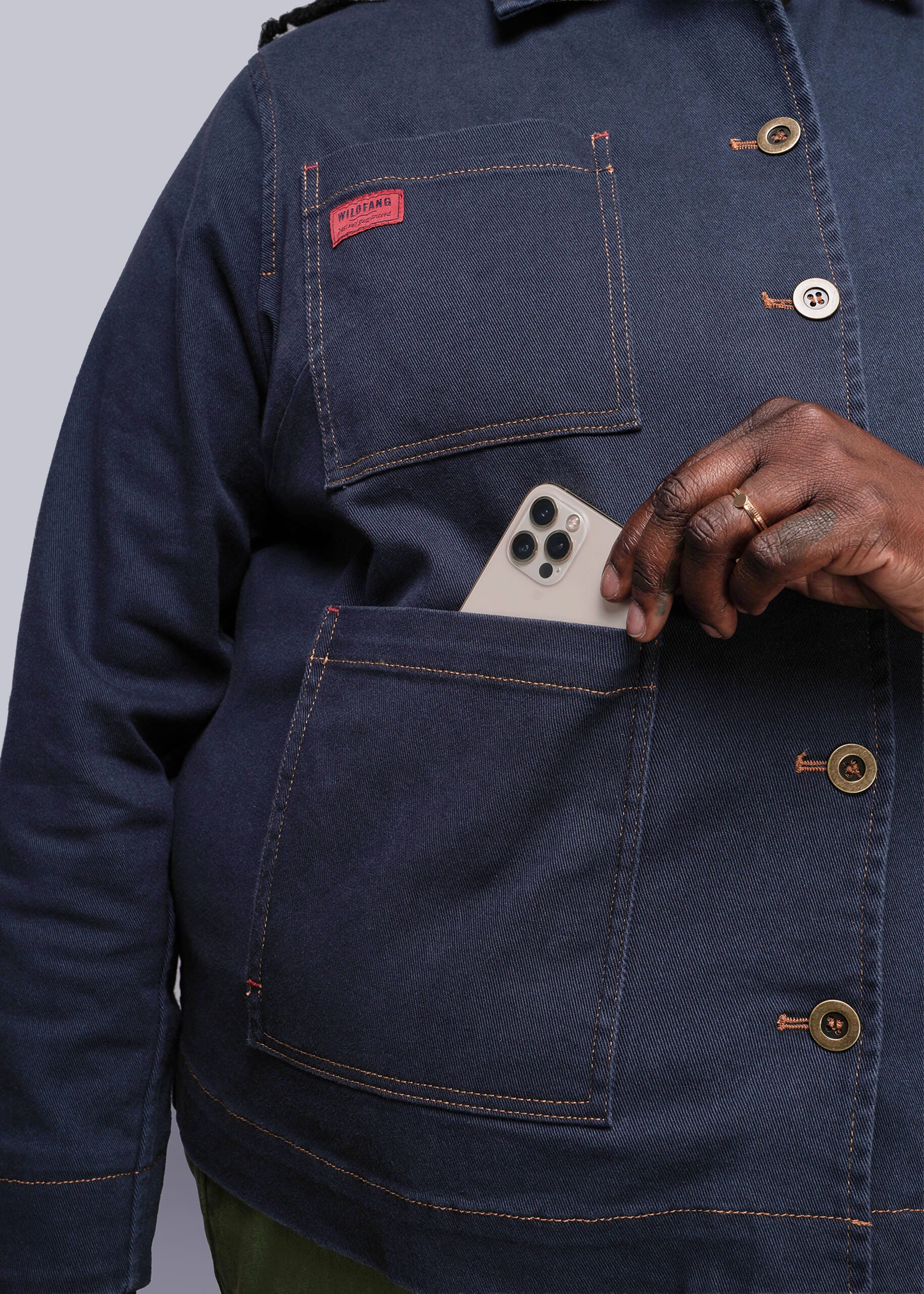 The Essential Denim Utility Jacket - Image 7