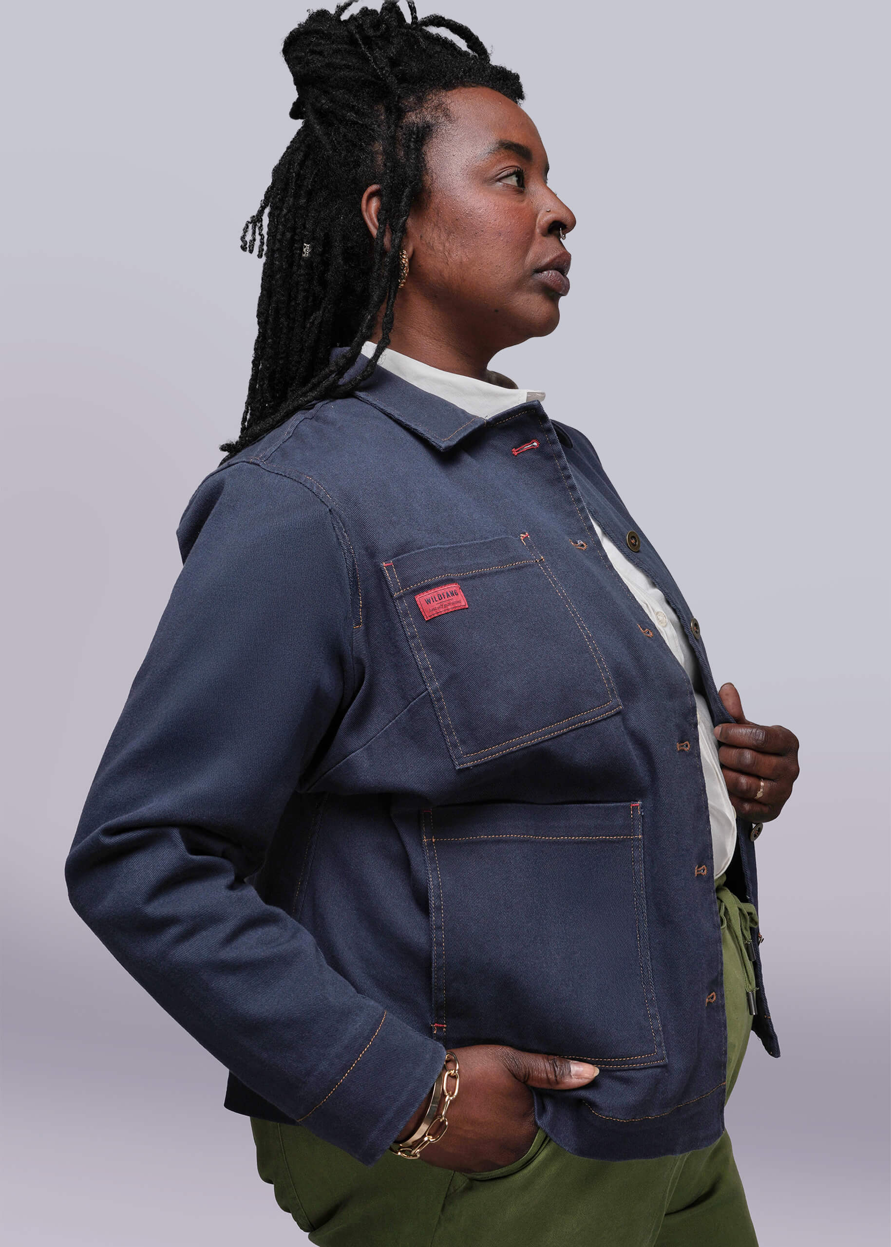 The Essential Denim Utility Jacket - Image 8