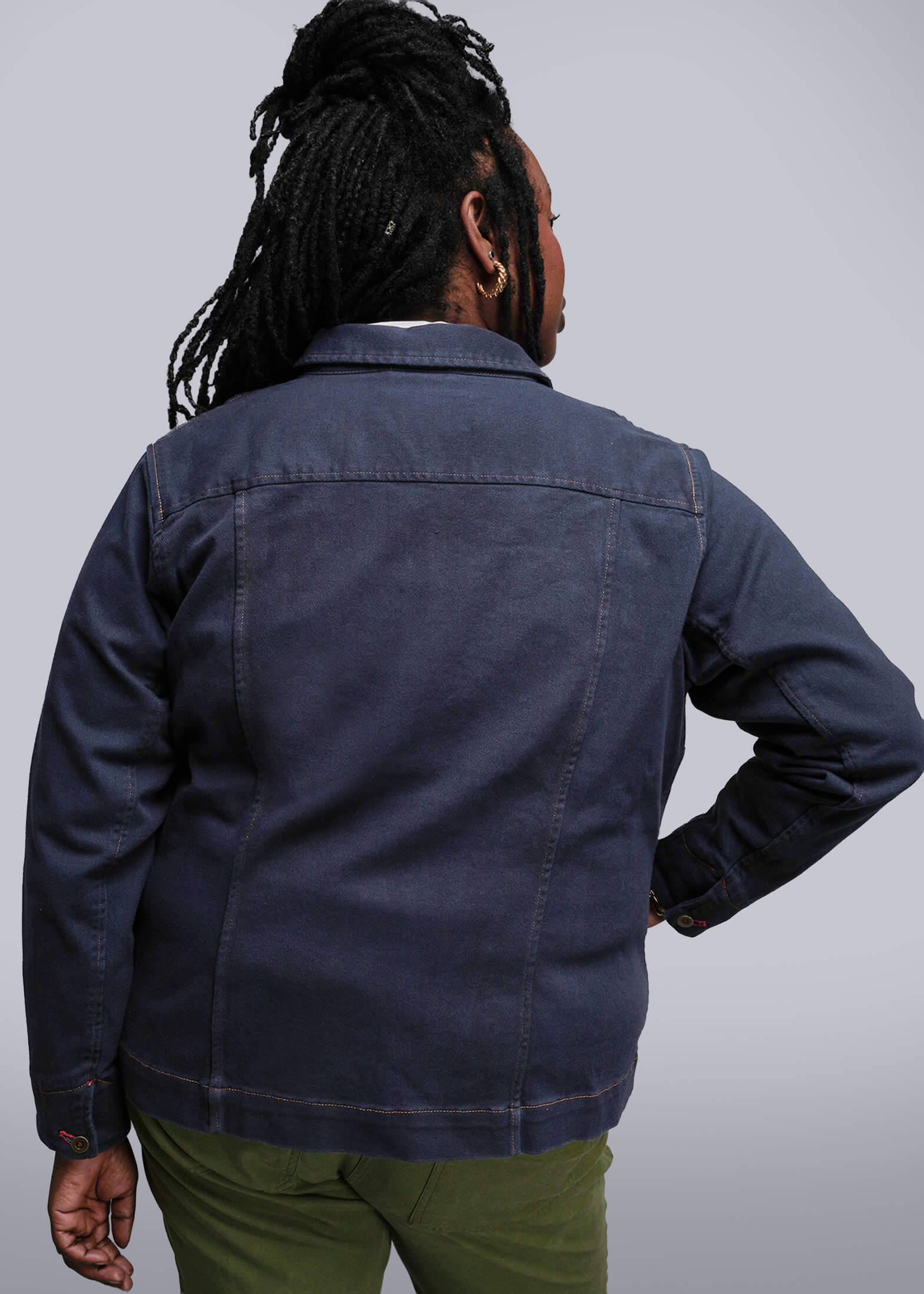 The Essential Denim Utility Jacket - Image 9