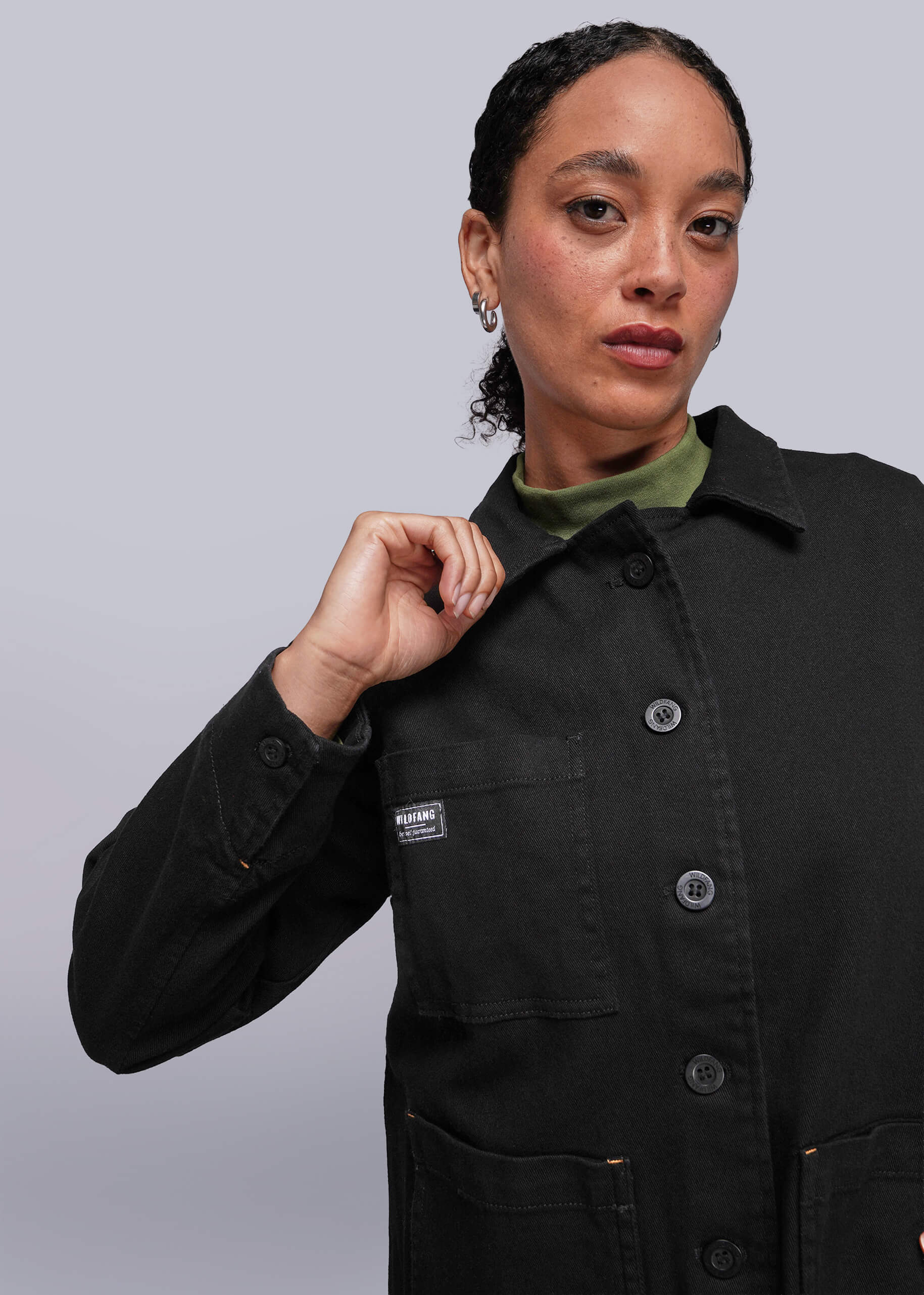 The Essential Denim Utility Jacket - Image 2